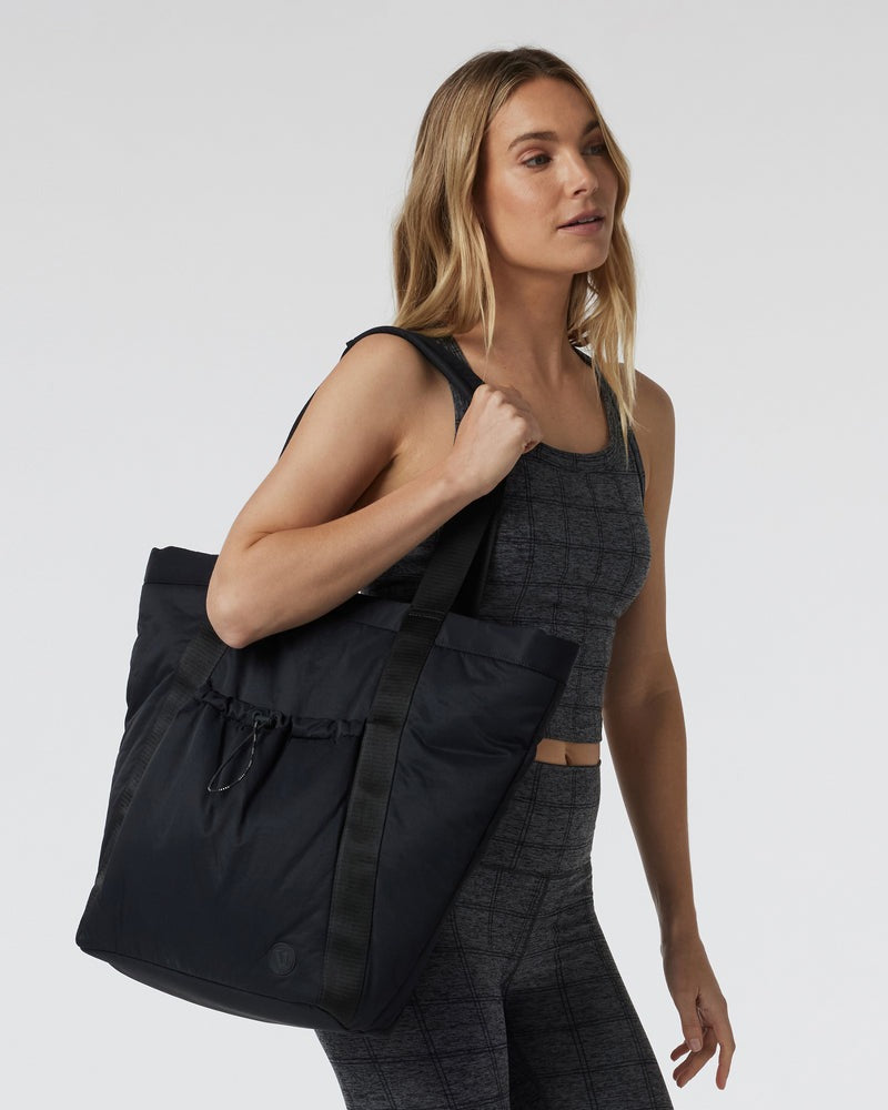 Stylish All-Around Black Tote Bag for Women - Perfect for Work, Travel, and Everyday Use