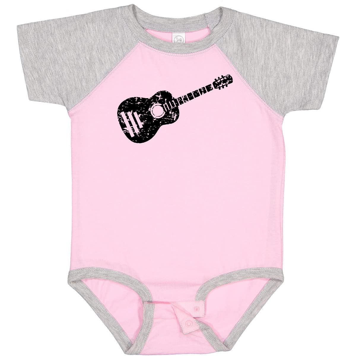 Inktastic Grunge Guitar Baby Bodysuit - Rock & Roll Style Onesie for Boys & Girls - Soft Cotton Infant Bodysuit for Music Lovers - Perfect for Concerts, Photo Shoots & Casual Wear