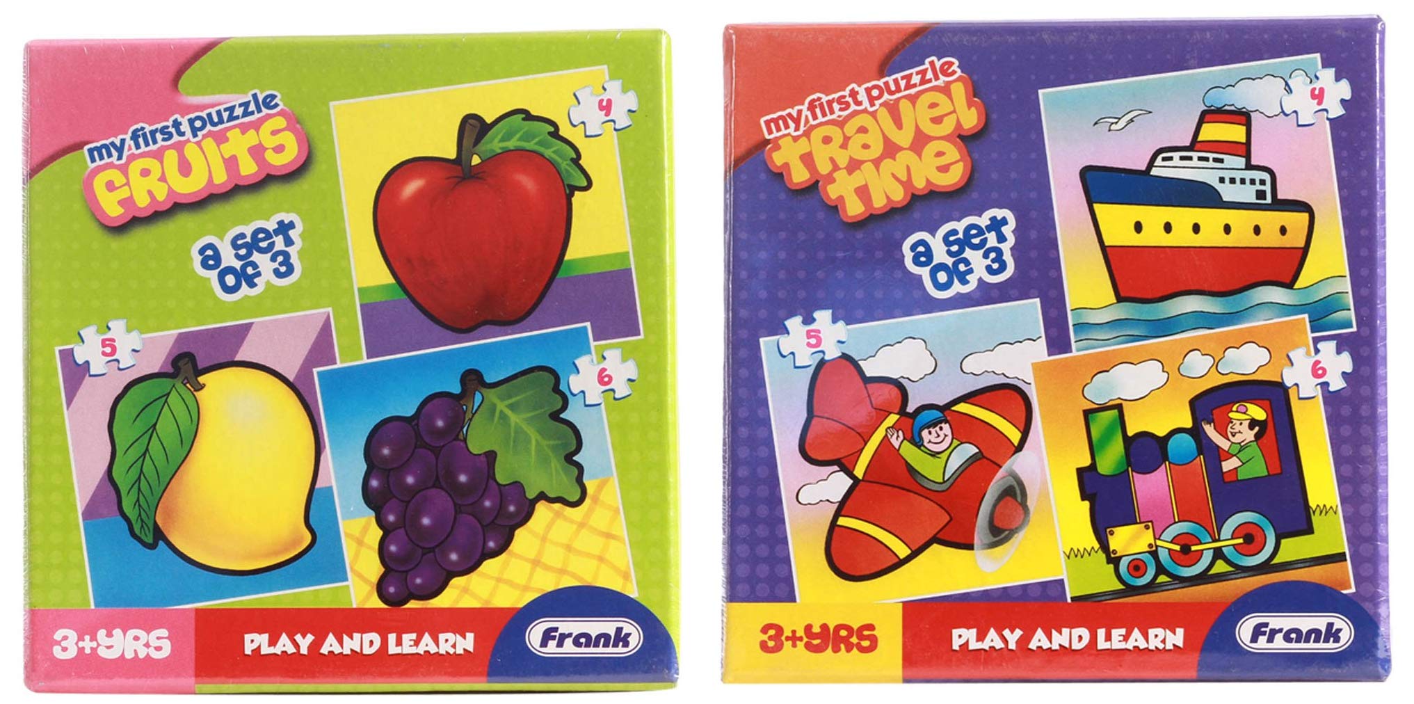 Frank Fruits & Travel Time Combo Snacks for Kids - Healthy Dried Fruit Mix - Perfect for School Lunches, Road Trips & Outdoor Adventures (Pack of 1)