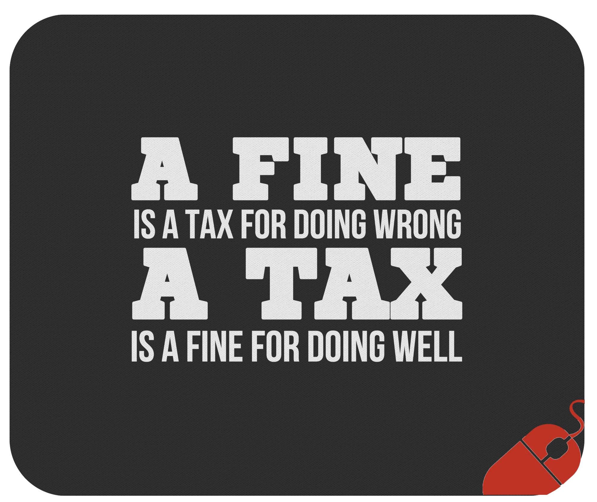 Funny Accounting Mouse Pad for Accountants & CPAs - 9.2 Inch Non-Slip Office Desk Mat with Tax Season Jokes - Perfect Gift for Accountants, Tax Professionals & Office Workers - Great for Tax Season, Office Decor & Workstation Accessories