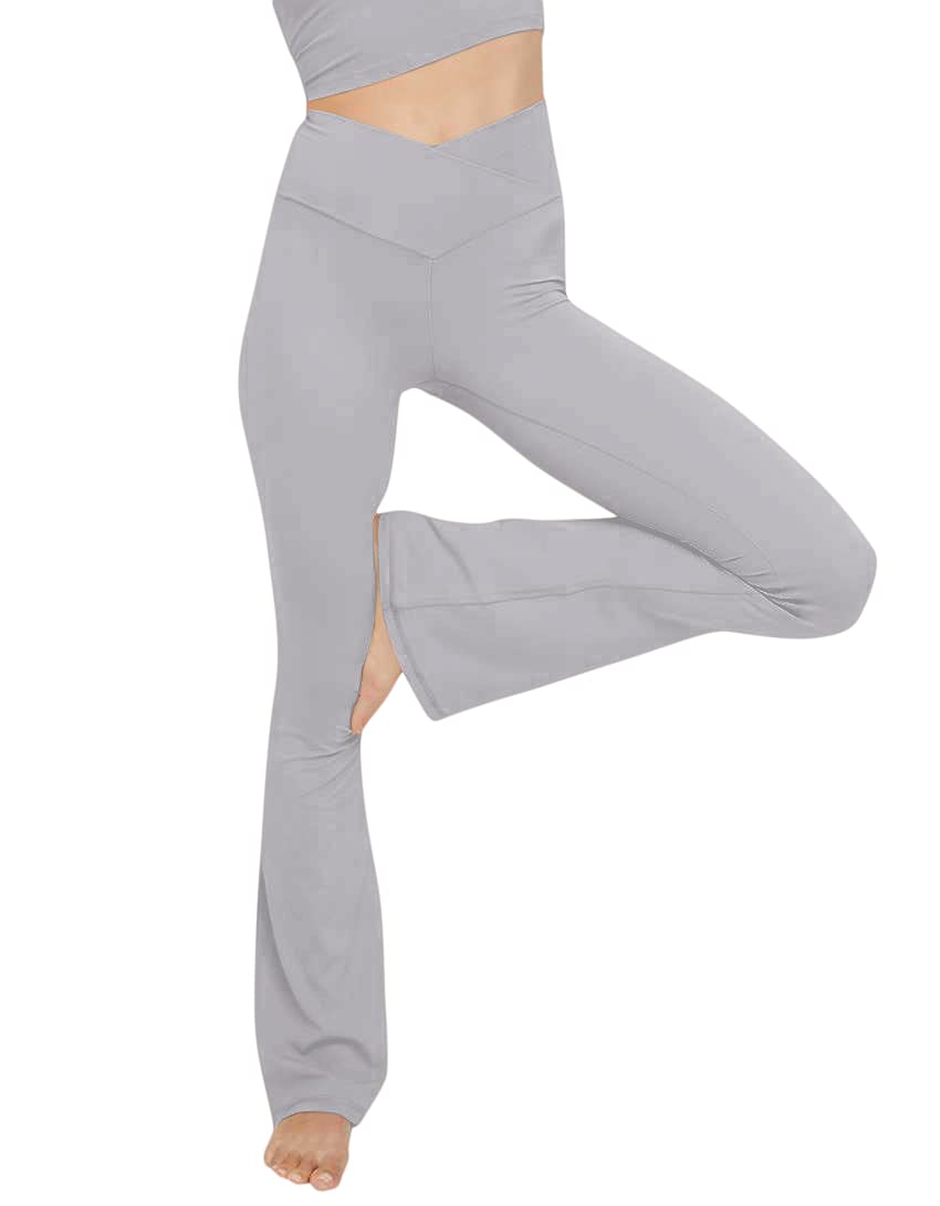 Esobo Women's High Waisted Bootleg Yoga Pants - Wide Leg Flare Workout Pants for Yoga, Gym & Office Wear - Comfortable Bootcut Dress Pants for Work & Casual Outfits