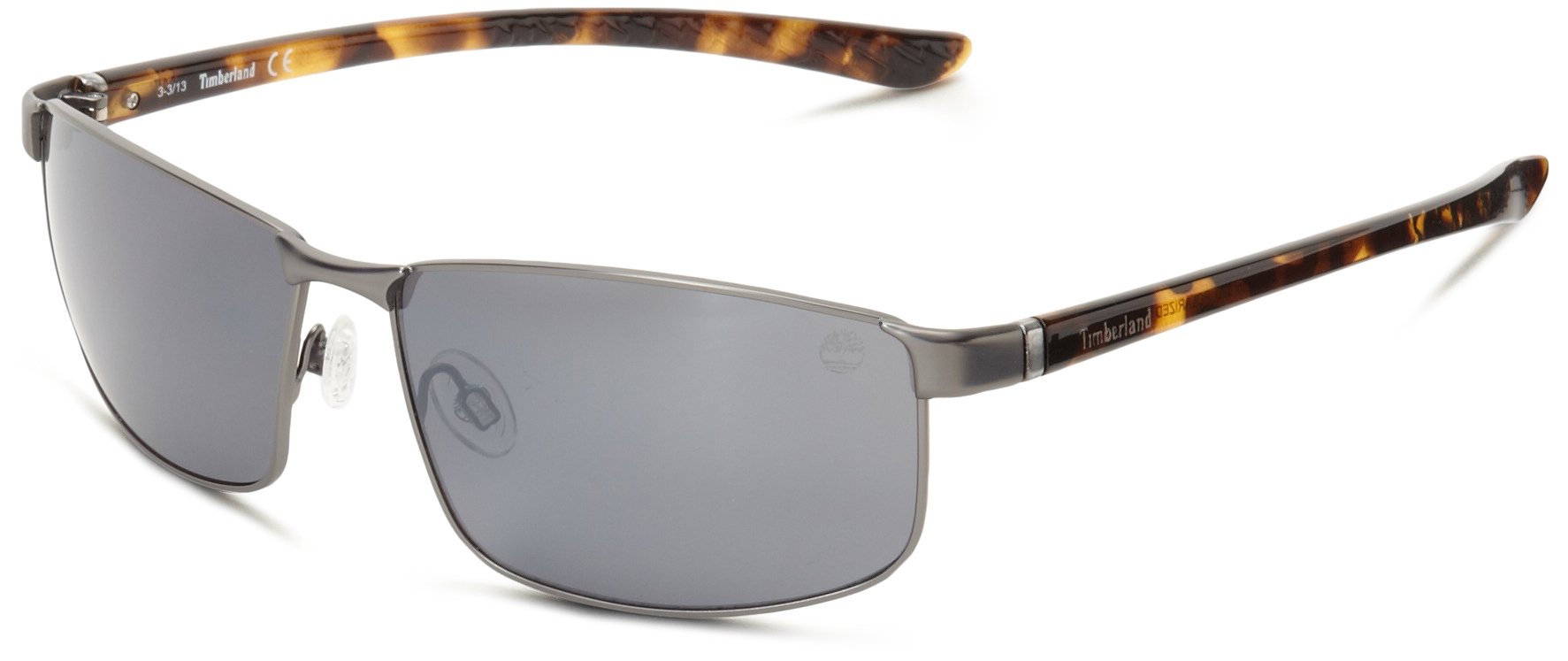 Timberland Men's Polarized Wrap Sunglasses TB9035SW6109D - UV Protection, Comfort Fit for Outdoor Sports & Driving
