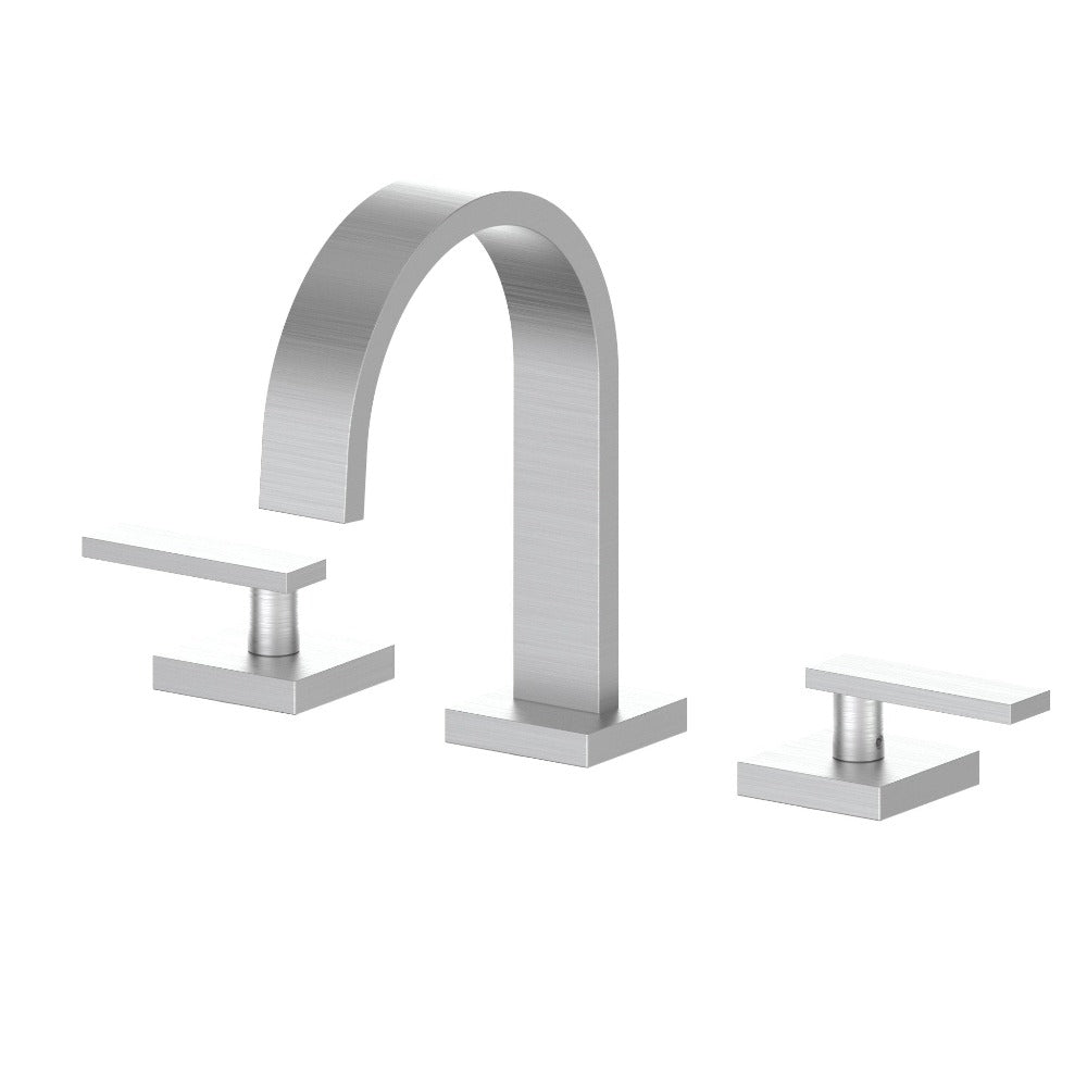 ZLINE Bliss Bath Faucet - Modern Waterfall Spout Bathroom Faucet with Lever Handle, Brushed Nickel Finish (BLS BF) - Perfect for Spa-Like Bathrooms and Luxury Home Renovations