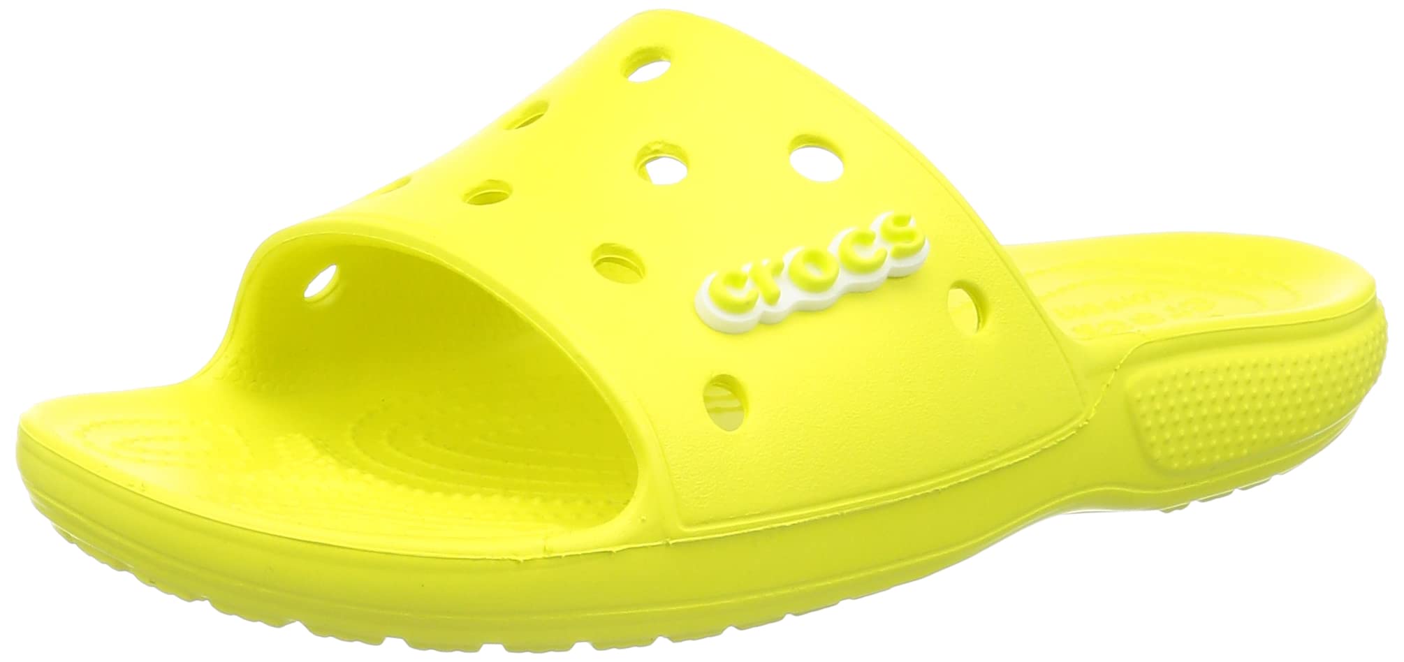 Crocs Unisex Classic Slide Open Toe Sandals - Comfortable Waterproof Beach & Pool Slides for Men and Women - Perfect for Summer, Vacation, and Outdoor Activities