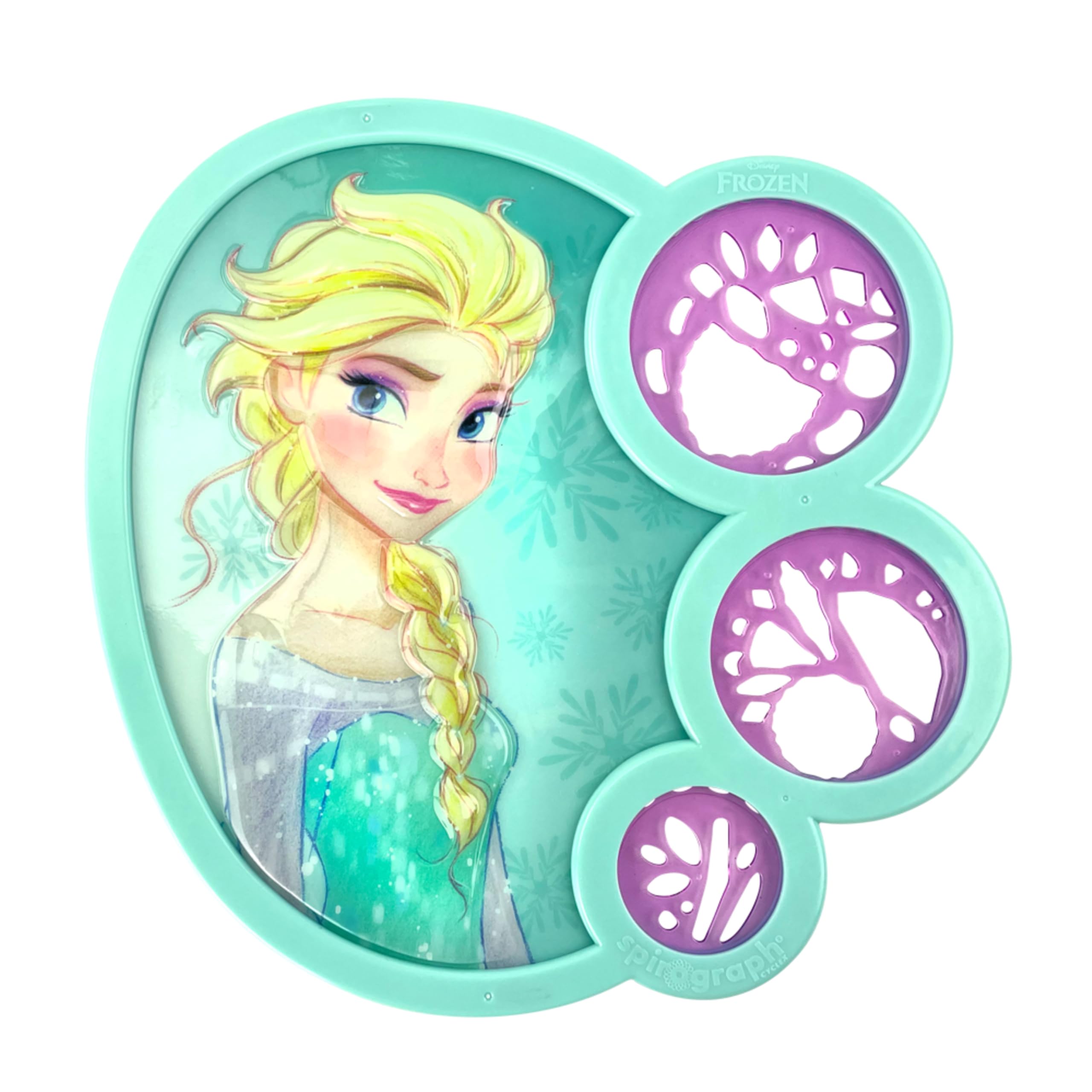Frozen Spirograph Cyclex Drawing Kit for Kids - Creative Arts and Crafts Set with Spiral Art, Markers, Stickers & Design Sheets | Perfect for Birthday Gifts, Classroom Activities & DIY Frozen-Themed Projects (Ages 5+)