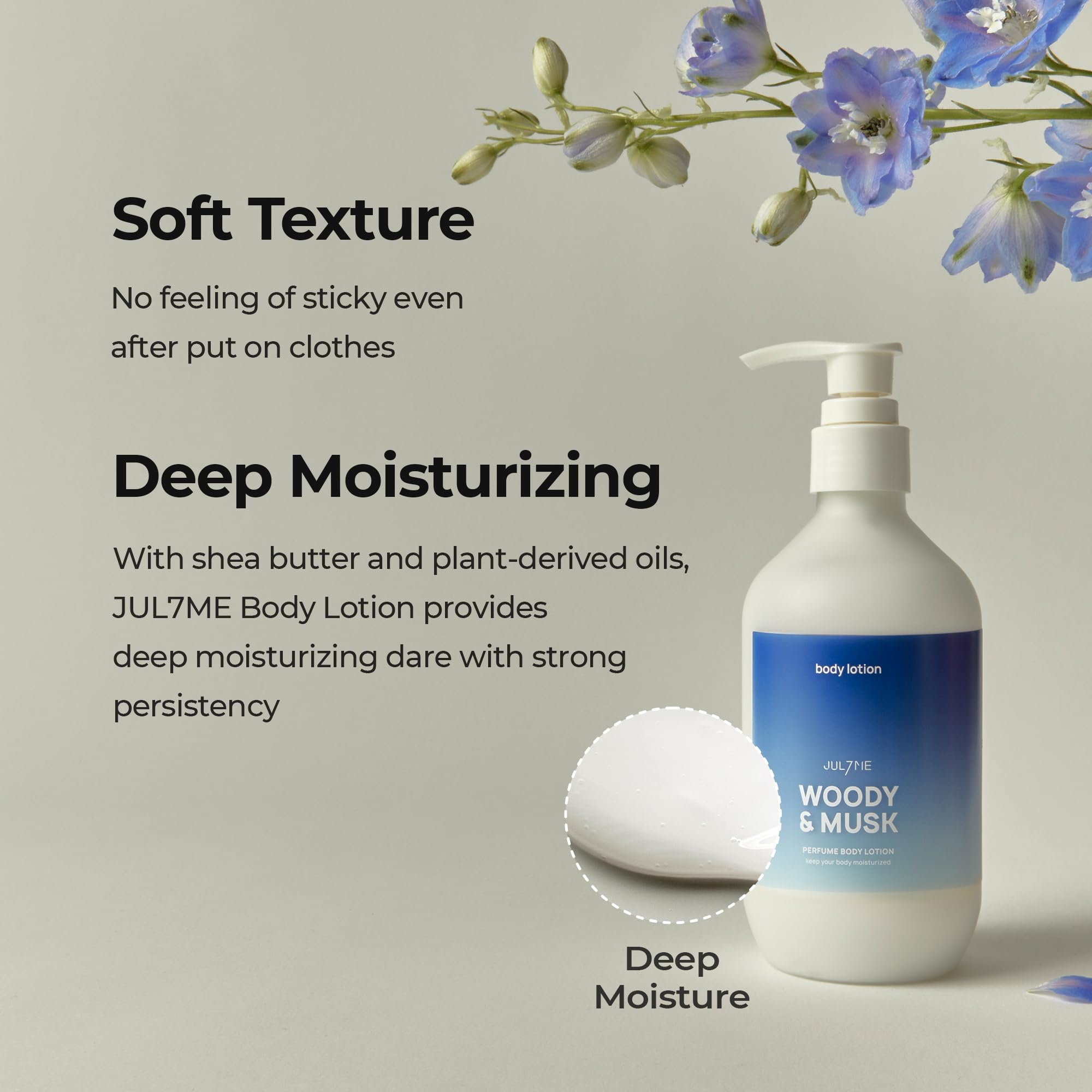 Perfume Body Lotion 10.14 fl.oz - Scented Moisturizing Cream for Women | Non-Sticky Korean Body Lotion | Skin Hydration & Softening | Long-Lasting Fragrance Alternative | Perfect for Daily Use, Gift Giving & Travel