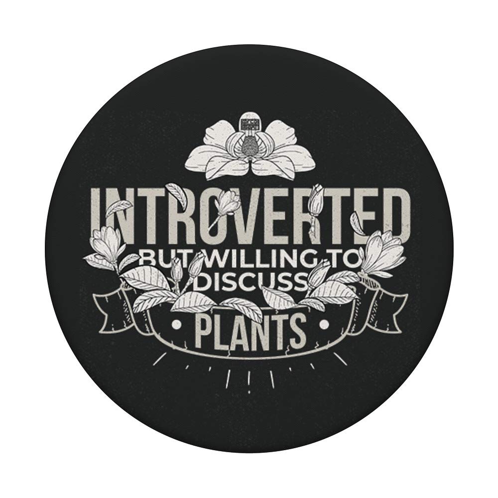 Funny Introvert Gardening T-Shirt - Perfect for Plant Lovers & Quiet Gardeners - Great Gift for Home Gardeners & Nature Enthusiasts