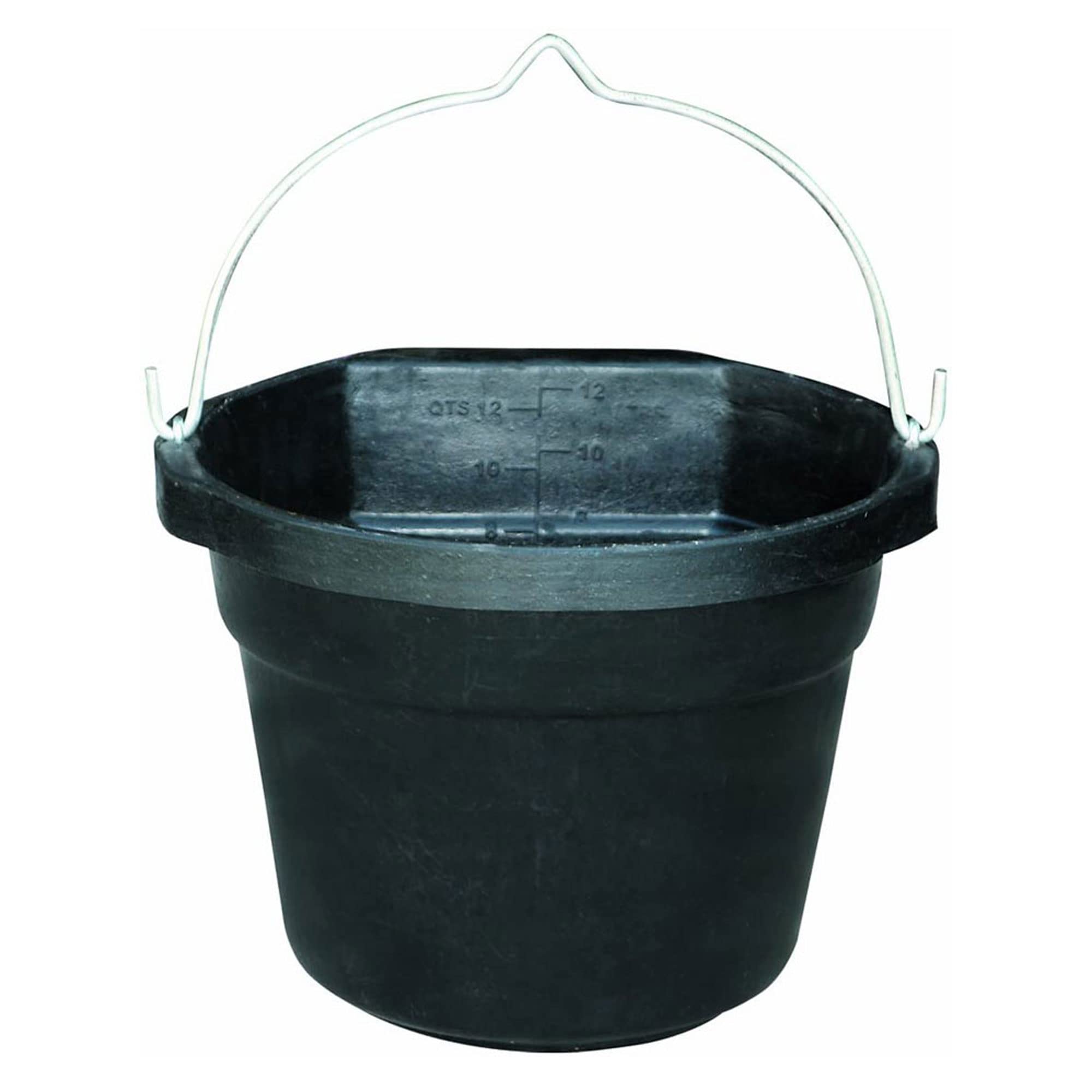 Farm Innovators FB-80R 3 Gallon Heated Bucket with Metal Handle - Thermostat Controlled, Concealed Heating Element, 70W (3 Pack) for Livestock Watering in Winter & Outdoor Animal Care