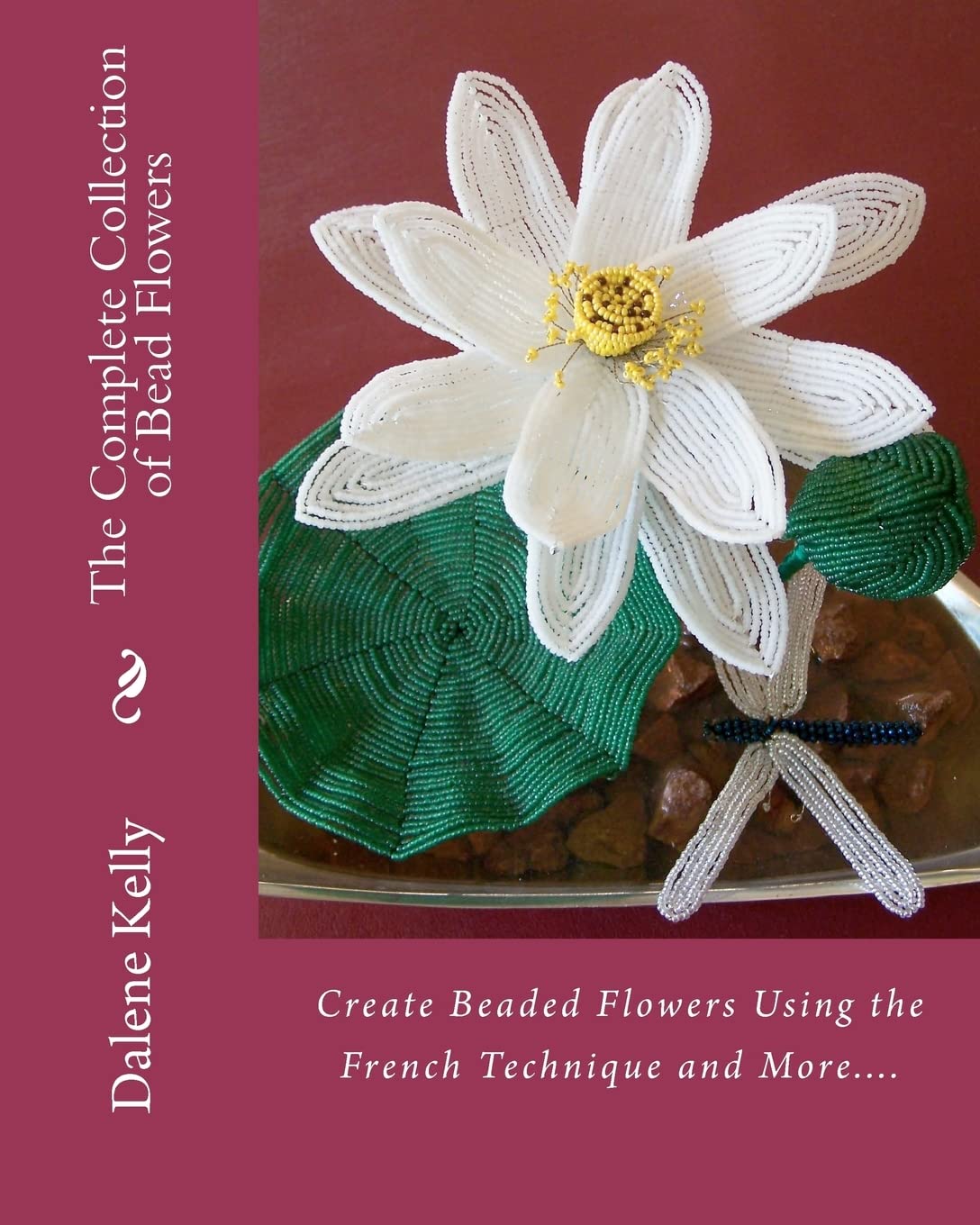 Bead Flower Collection Kit - DIY Craft Beads for Floral Arrangements, Home Decor, and Wedding Bouquets