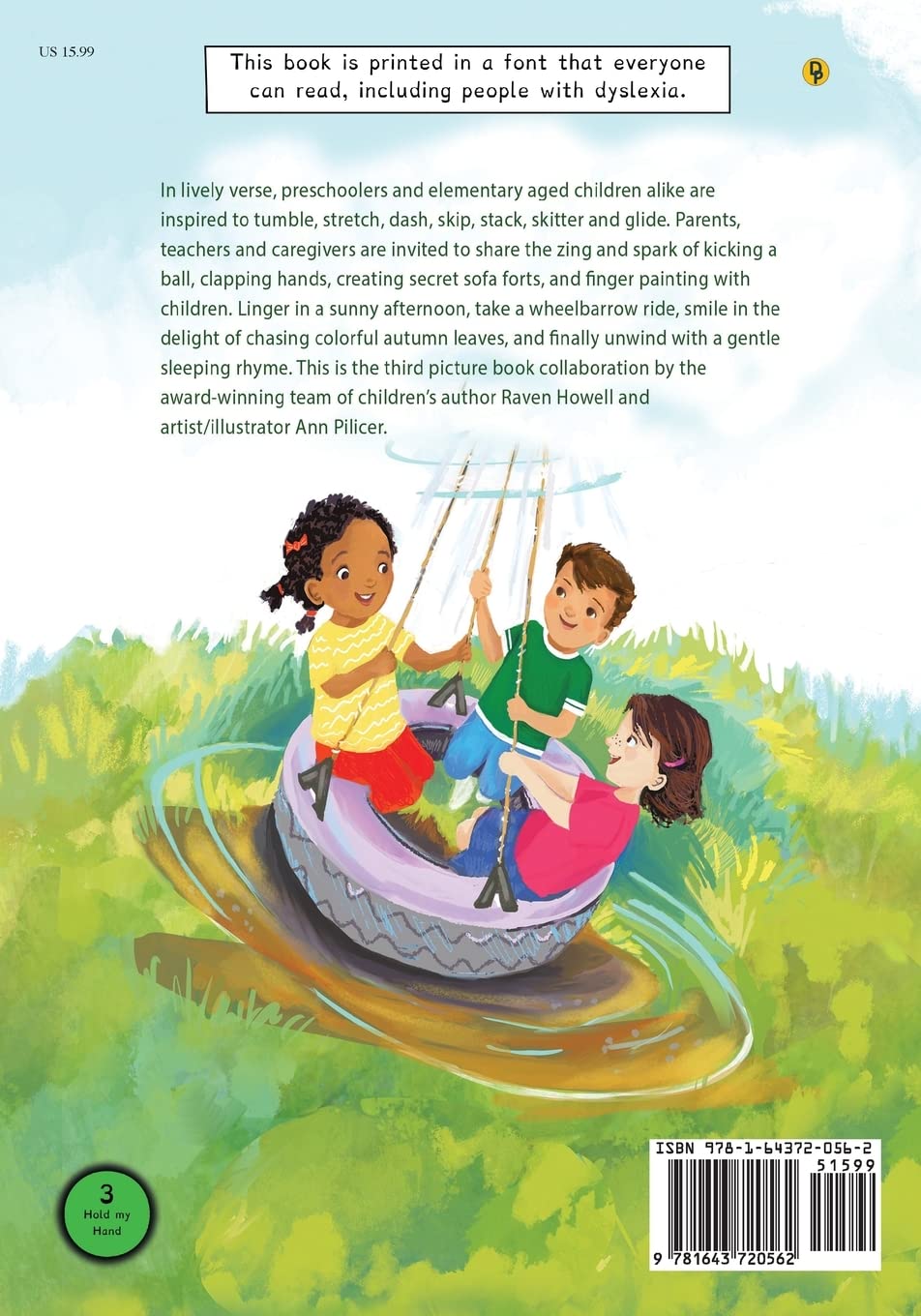 Spin a Circle! - Dyslexia Friendly Interactive Game for Kids - Fun Learning Activity for Home & Classroom