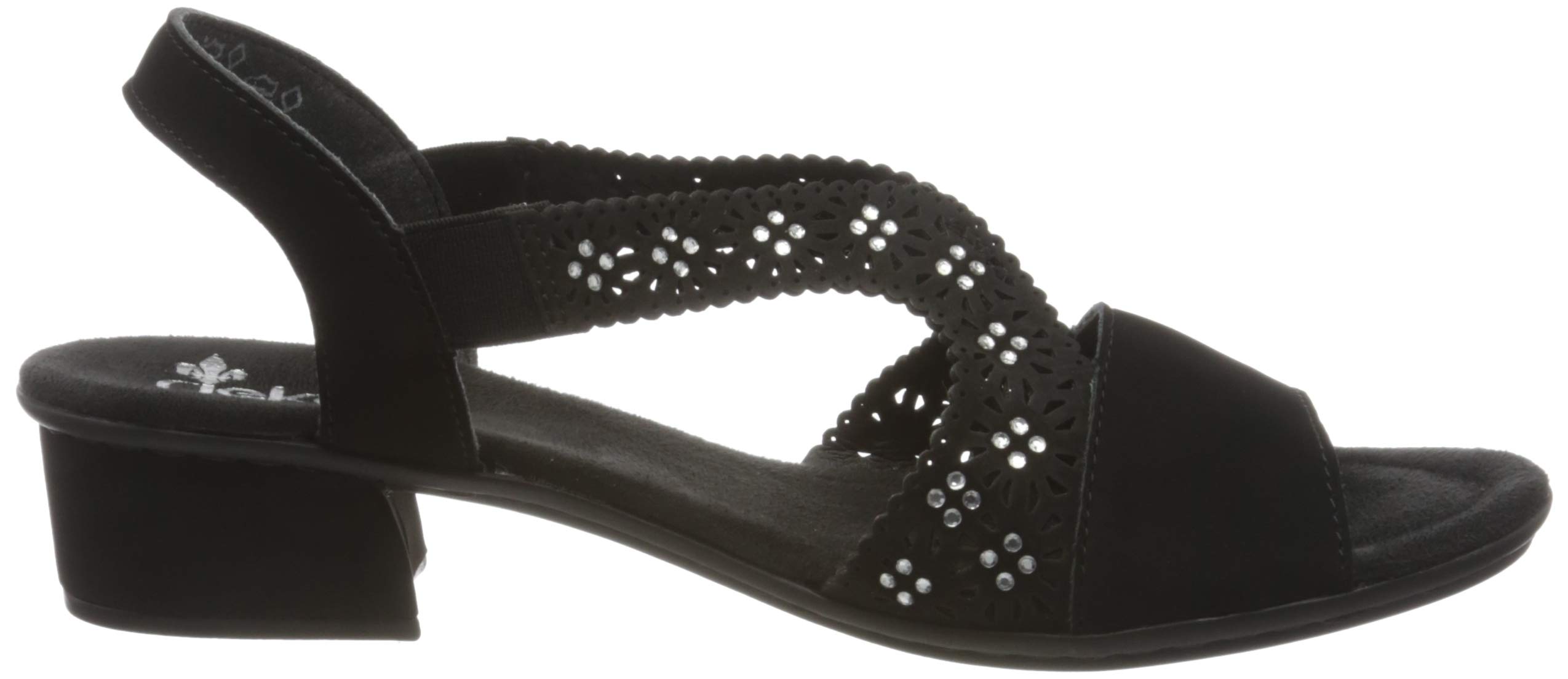 Rieker Women's Comfortable Closed Toe Sandals with Arch Support - Breathable Summer Walking Shoes for Casual Outings & Travel