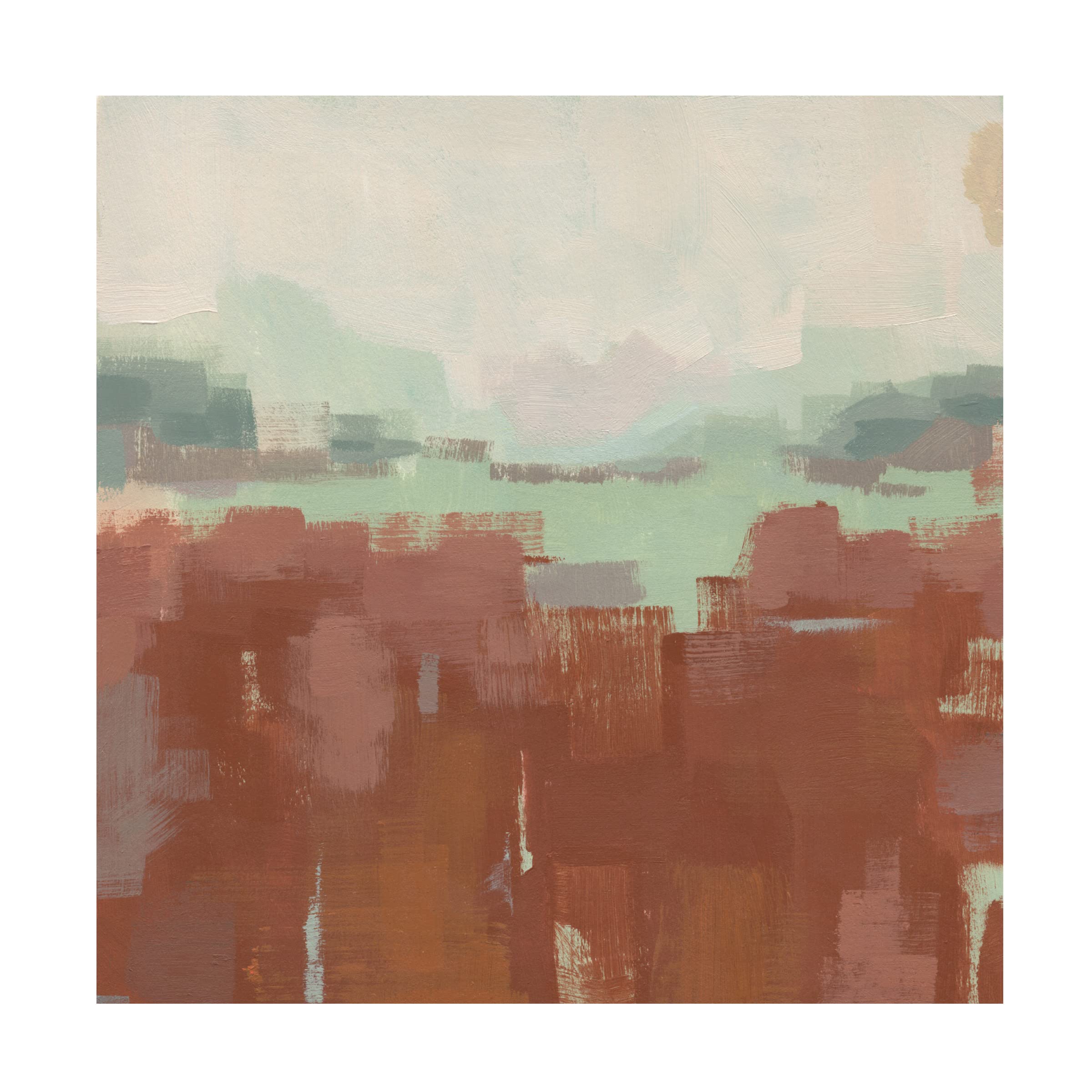 Jacob Green 'Mountain Air I' Canvas Wall Art Print - Landscape Nature Painting for Living Room, Bedroom & Office Decor