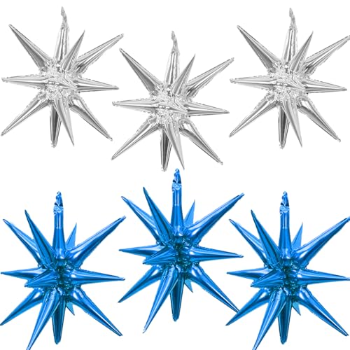 Silver + Blue
