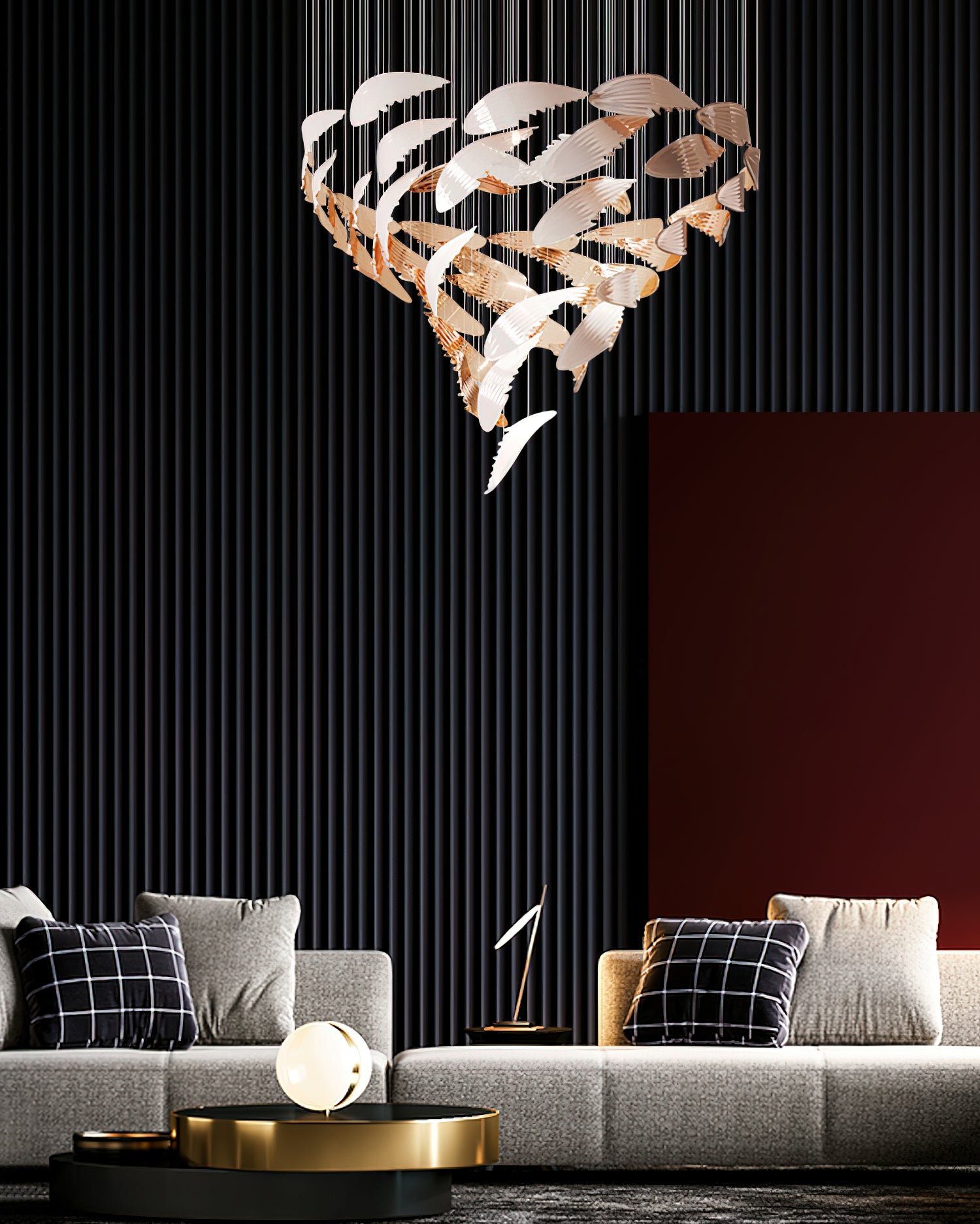 Bennett Chandelier - Elegant Crystal Ceiling Light Fixture for Dining Room, Living Room & Bedroom | Modern Home Decor Lighting