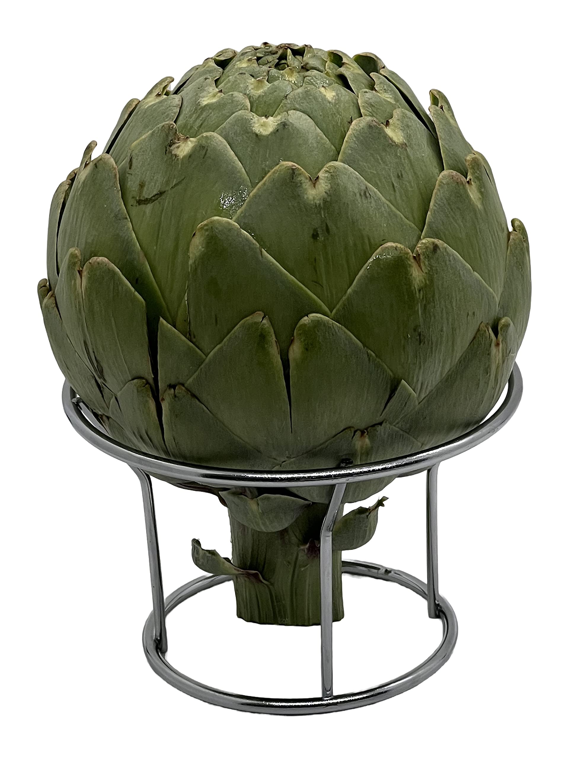 2-Pack Stainless Steel Artichoke Steamers - Durable Cooking Stands for Steaming Artichokes in Pots, Perfect for Kitchens & Healthy Cooking | Great for Artichoke Lovers, Vegan Meals & Dinner Parties