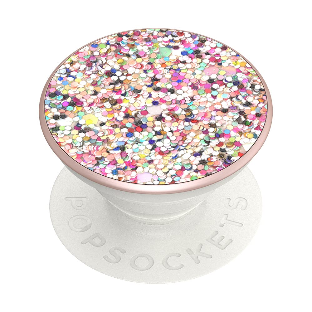 PopSockets Phone Grip with Expanding Kickstand - Sparkle Spring Multi-Pattern Design for iPhone & Android - Perfect for Selfies, Video Calls & Hands-Free Viewing