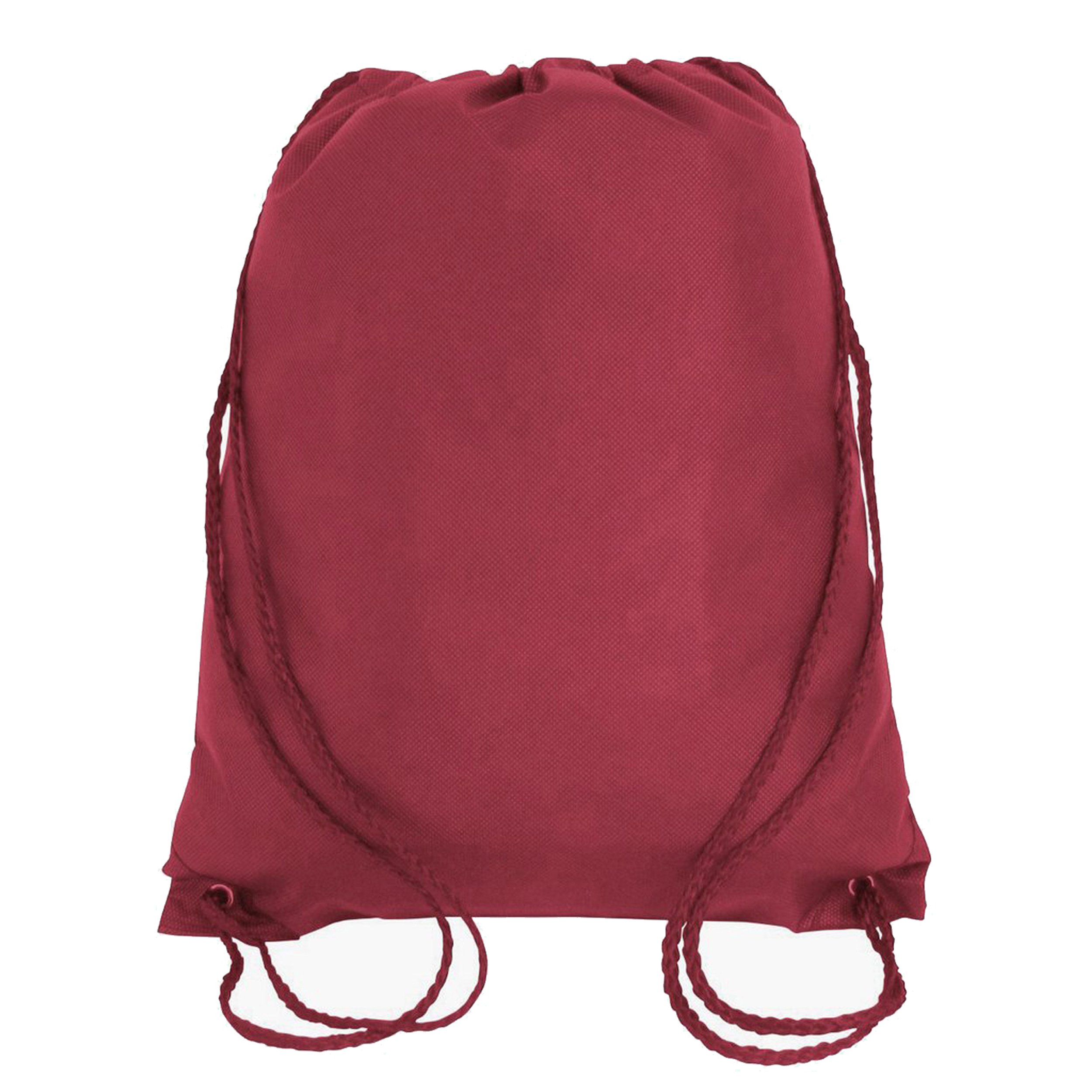 Wholesale 50-Pack Non-Woven Drawstring Gym Bags - Bulk Sports Tote Bags for Workout, Travel & Promotional Events | Durable & Lightweight Backpack Alternative