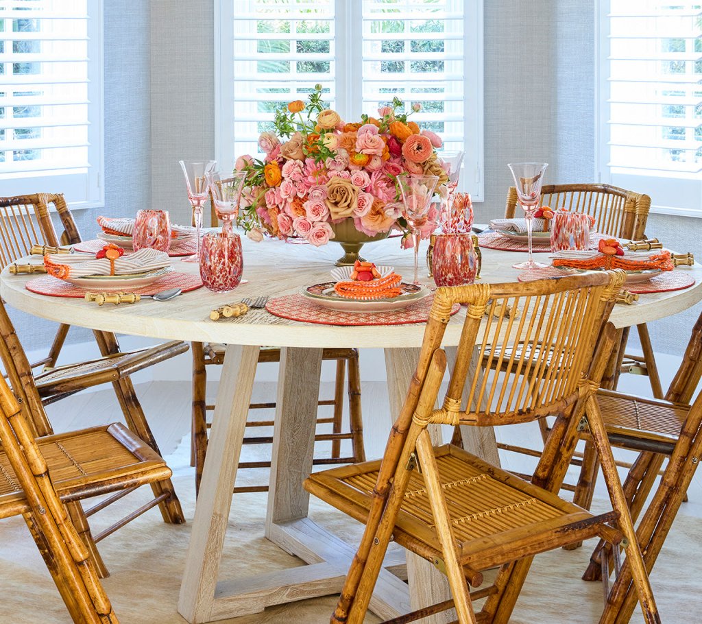 Basketweave Placemats Set of 4 - Natural Woven Table Mats for Dining - Perfect for Thanksgiving, Christmas Dinner & Home Decor
