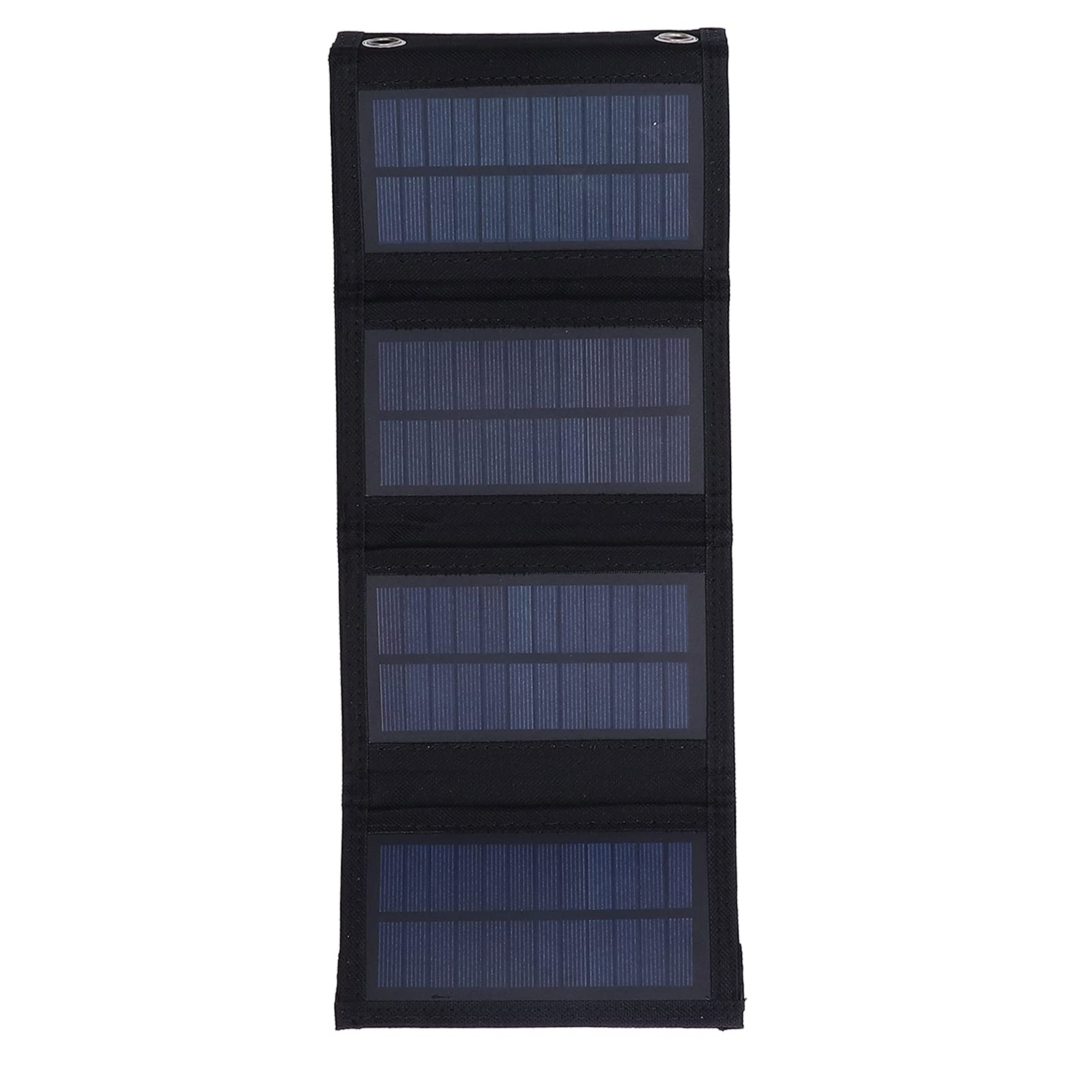 High-Efficiency Solar Charger Bag - 4 Semi-Flexible Polysilicon Panels for Outdoor, Travel, Car & Boat - Durable Portable Solar Power for Camping, Hiking & Emergency Charging