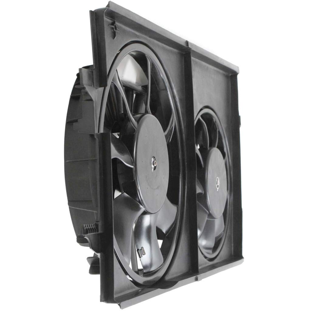 2007-2009 Saturn Aura A/C Radiator Fan Assembly Replacement - Compatible with 3.5L Engine & GM Part# 3115208, 22719384 | Perfect for Cooling System Repair & Summer Maintenance