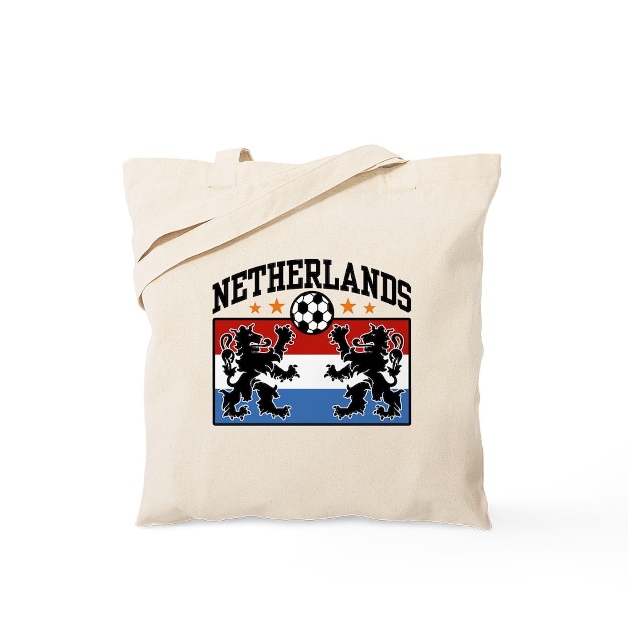 Netherlands Soccer Tote Bag - Eco-Friendly Reusable Canvas Shopping Bag for Groceries, Beach & Fan Gear | CafePress