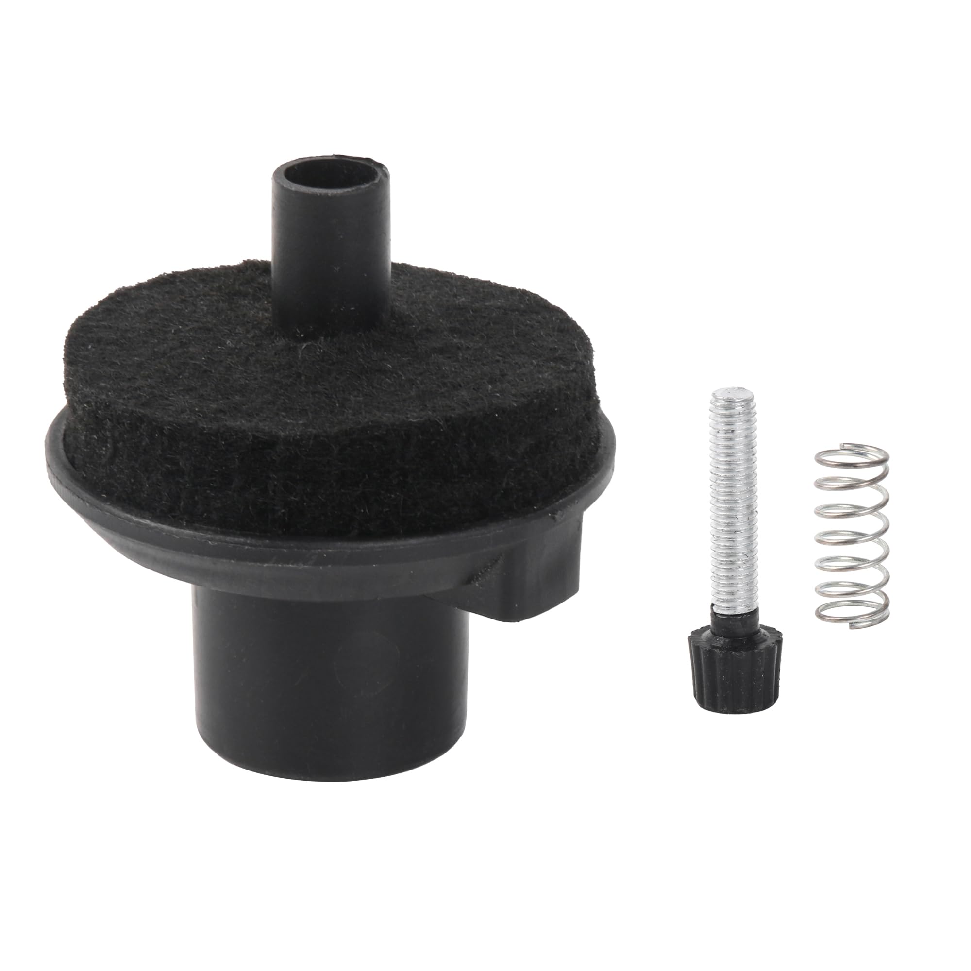 22mm Black Rubber Hi Hat Cymbal Holder Clamp - Drum Parts Accessories for Professional Drum Kits & Music Performances