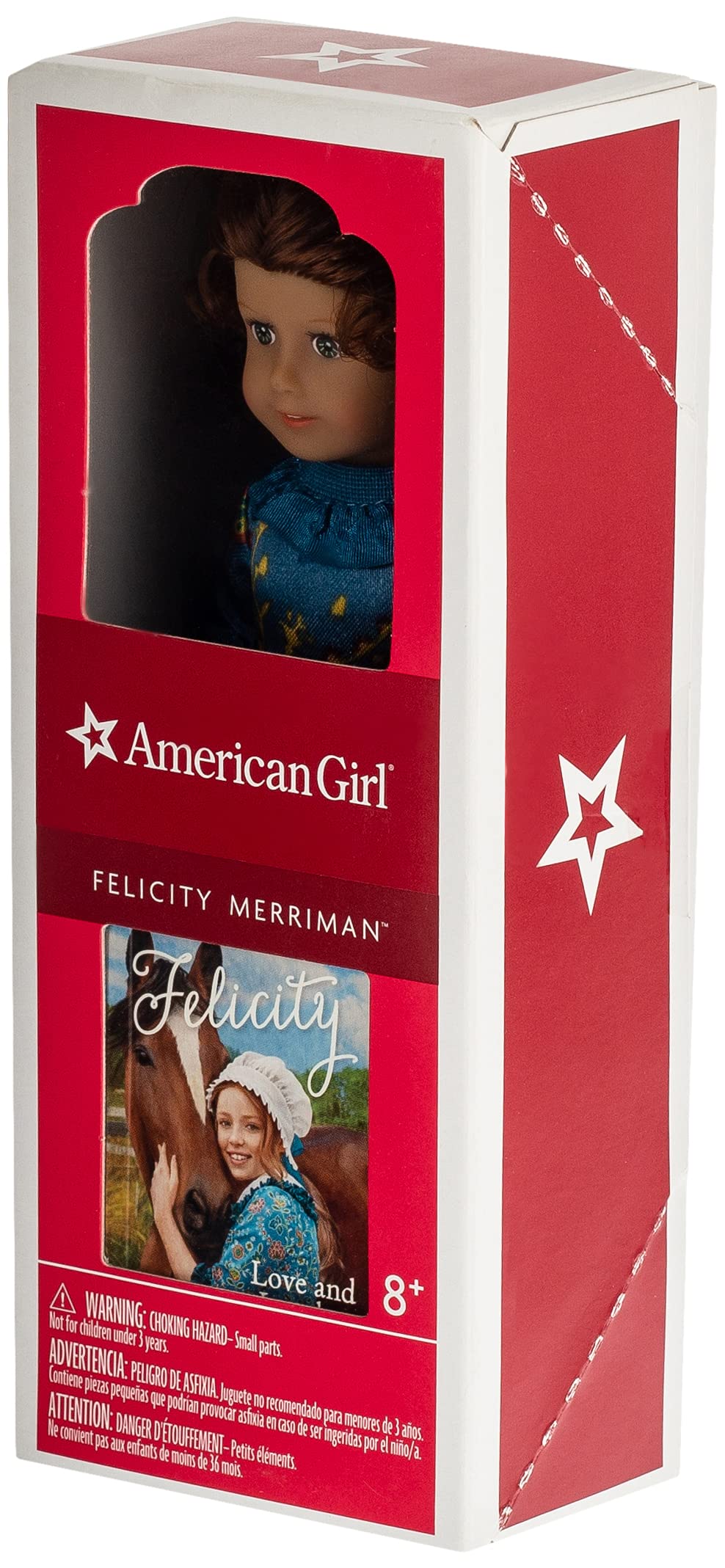 American Girl Felicity Mini Doll & Book - Perfect for Collectors & Play