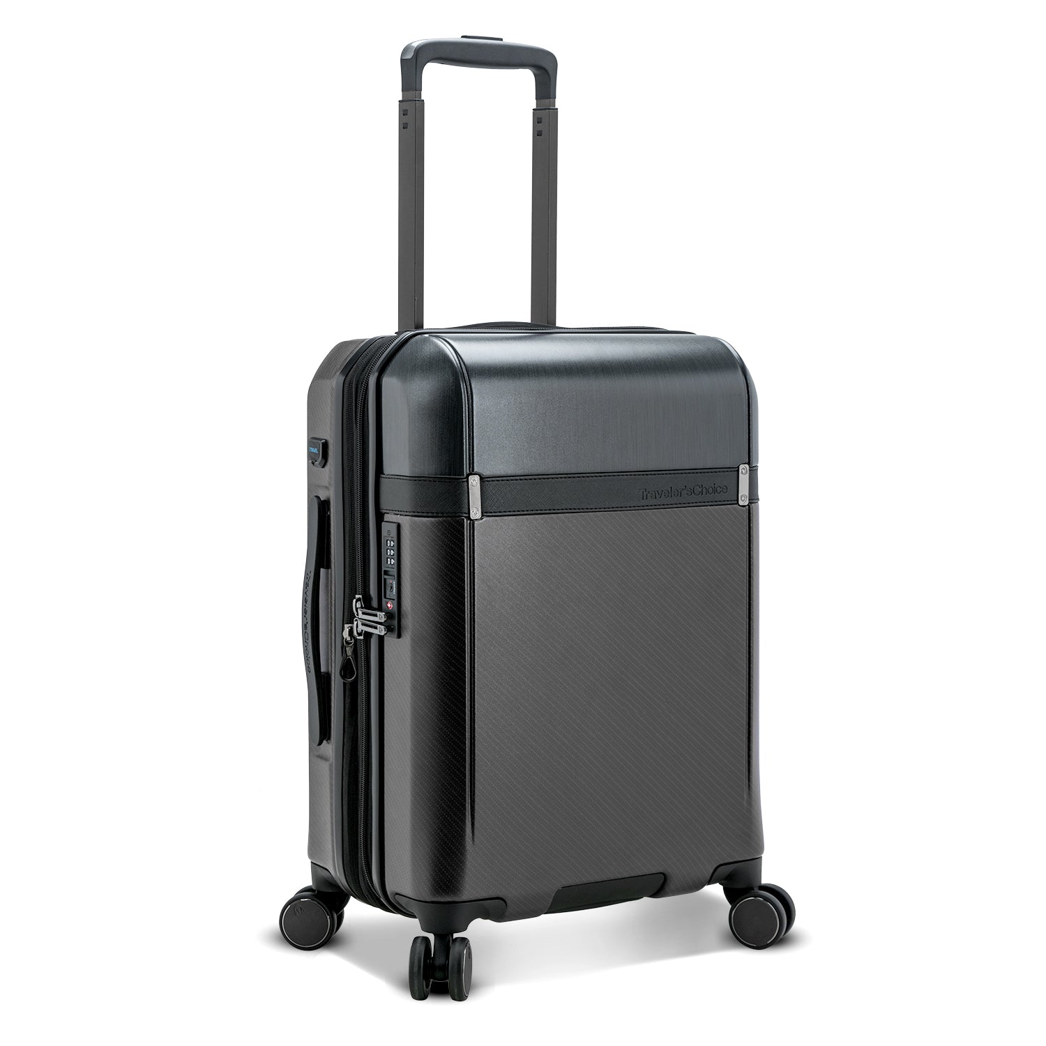 Vulkan 22-Inch Anti-Theft Carry-On Luggage with USB Charging Port & Smart Spinner Wheels - Perfect for Business Travel & Weekend Getaways