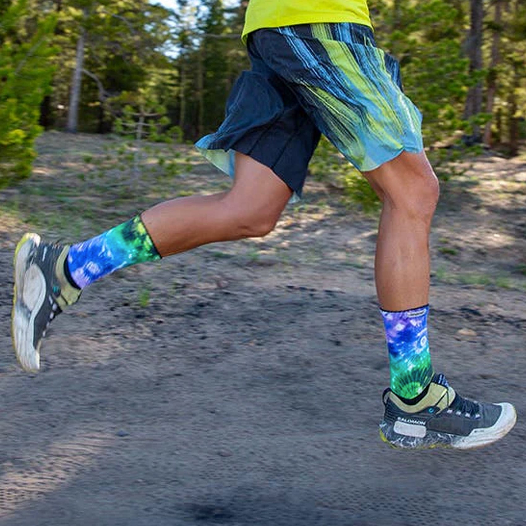 Unisex Injinji Trail Midweight Crew Socks - The Courtney Crew - Moisture-Wicking Hiking & Running Socks for Men & Women - Perfect for Outdoor Adventures, Trail Running & Long-Distance Hiking