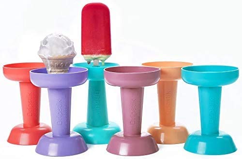 Dripstik No Mess Ice Cream Cone Holder - Leak-Proof Frozen Treat & Ice Pop Maker for Kids & Adults (Teal) - Perfect for Summer Parties, Beach Days & Backyard BBQs
