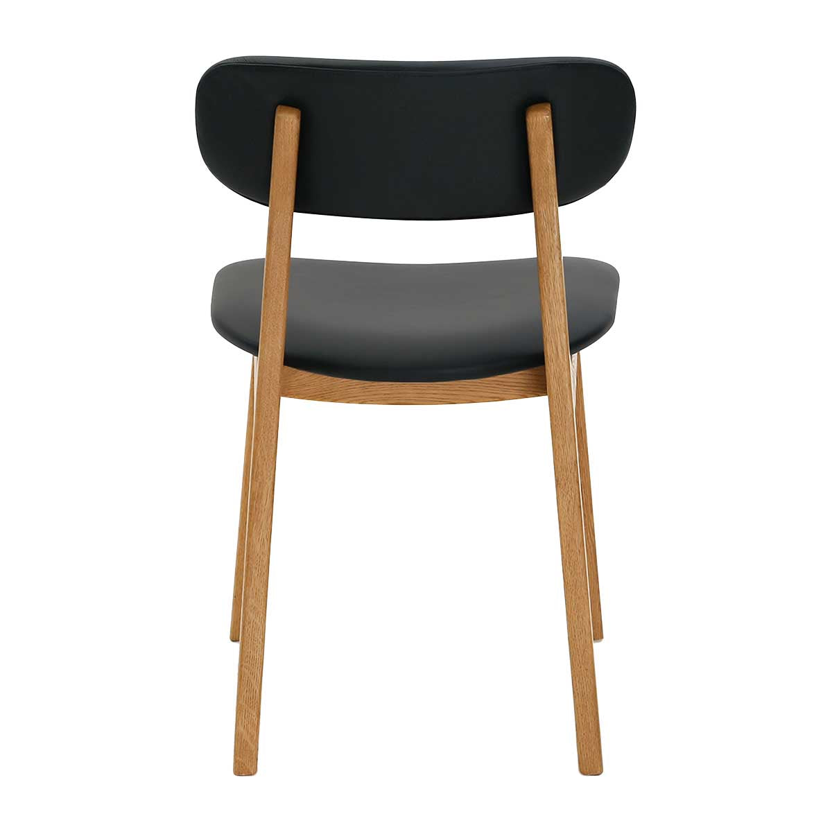 Premium Alaska Leather Dining Chair - Genuine Leather Upholstered, Ergonomic Design for Comfortable Dining - Perfect for Home, Restaurant, and Office Use