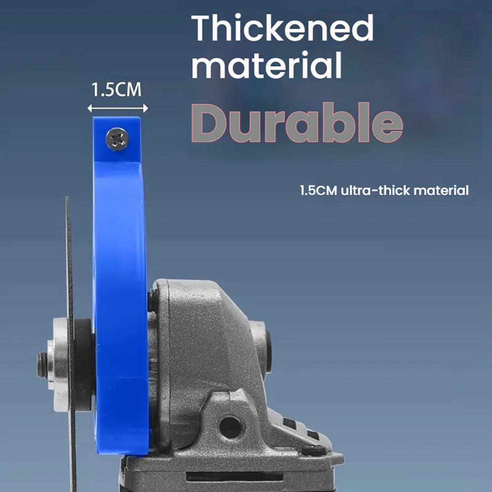 Premium Drill Bit Sharpener for All Bits - Universal Drill Bit Grinding Attachment | Power Drill Bit Sharpener Tool | Multi-Spec Grinding for Various Drill Sizes | Heavy-Duty Angle Grinder Accessory (Blue) - Perfect for DIY Projects, Metalworking & Woodworking