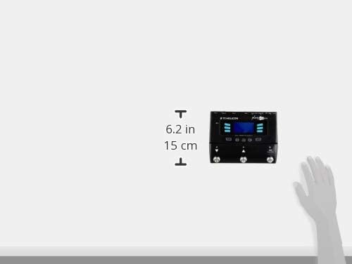 TC Helicon PLAY ACOUSTIC Vocal & Guitar Effects Pedal - 3-Button Stompbox with BodyRez & Looping for Live Performances & Studio Recording