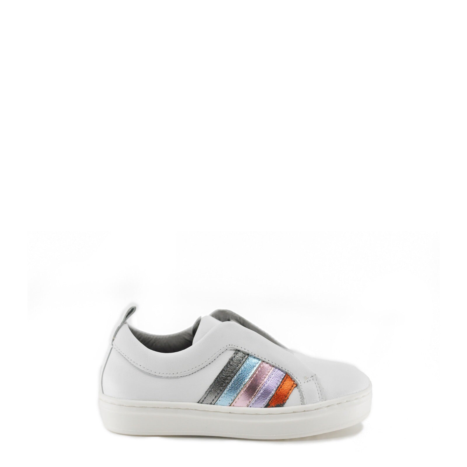 Blublonc Rainbow Elastic Sneakers - Comfortable Stretchy Shoes for Women & Men - Perfect for Running, Walking & Casual Wear