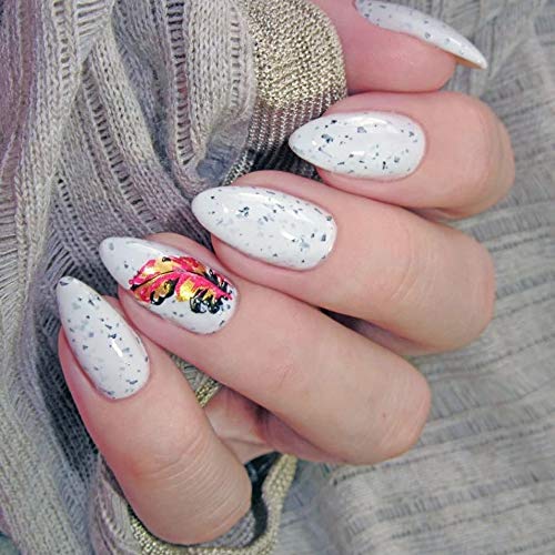 Nail Art Stamping Plate Set - 10PCS Nail Design Templates with Floral & Geometric Patterns for DIY Manicure - Professional Nail Printing Tools for Salon & Home Use (Fashion 015) - Perfect for Parties, Weddings & Everyday Nail Art