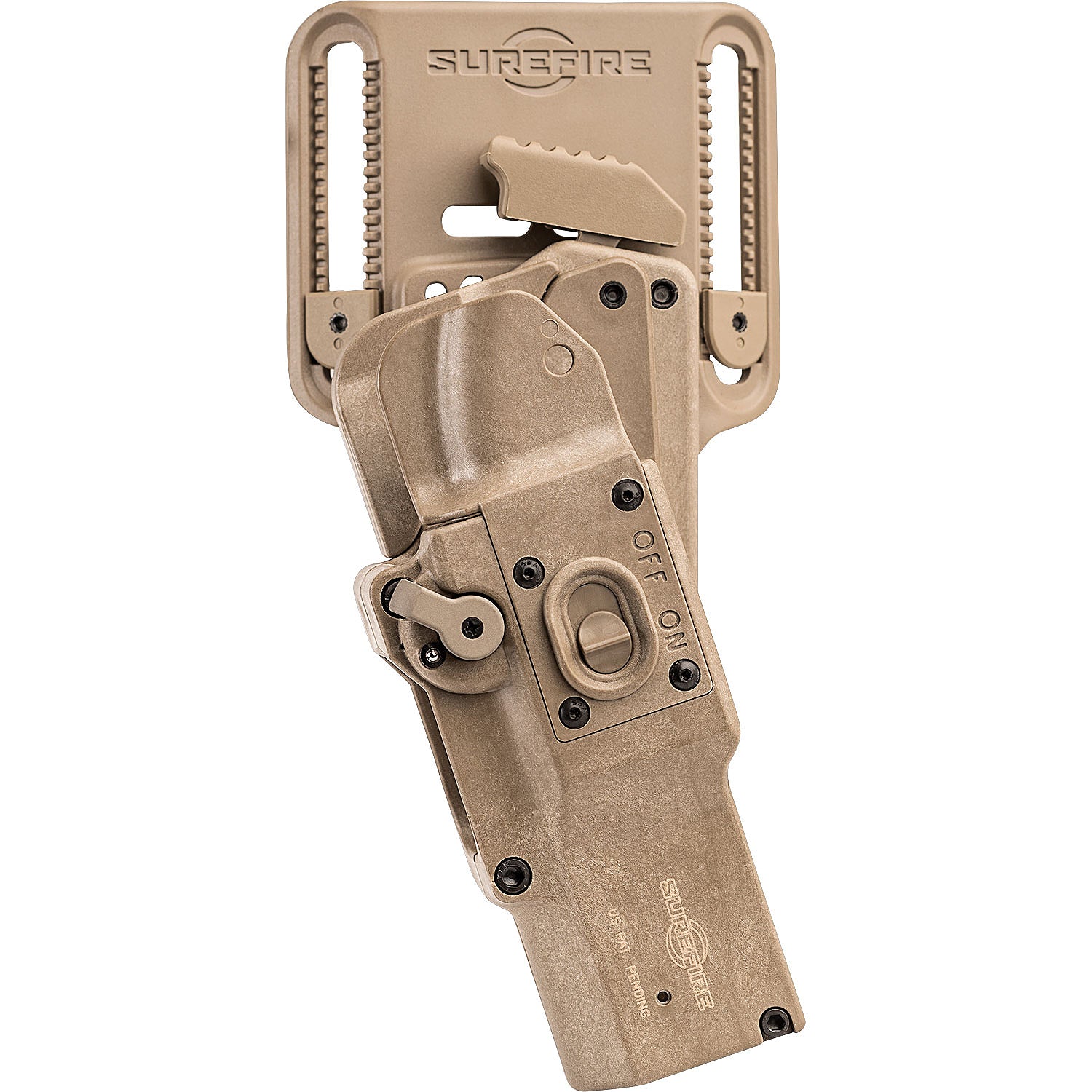 SureFire MASTERFIRE Pro Rapid Deploy Holster - Quick-Release Tactical Gun Holster for Pistols & Handguns - Perfect for Law Enforcement, Military & Concealed Carry Use