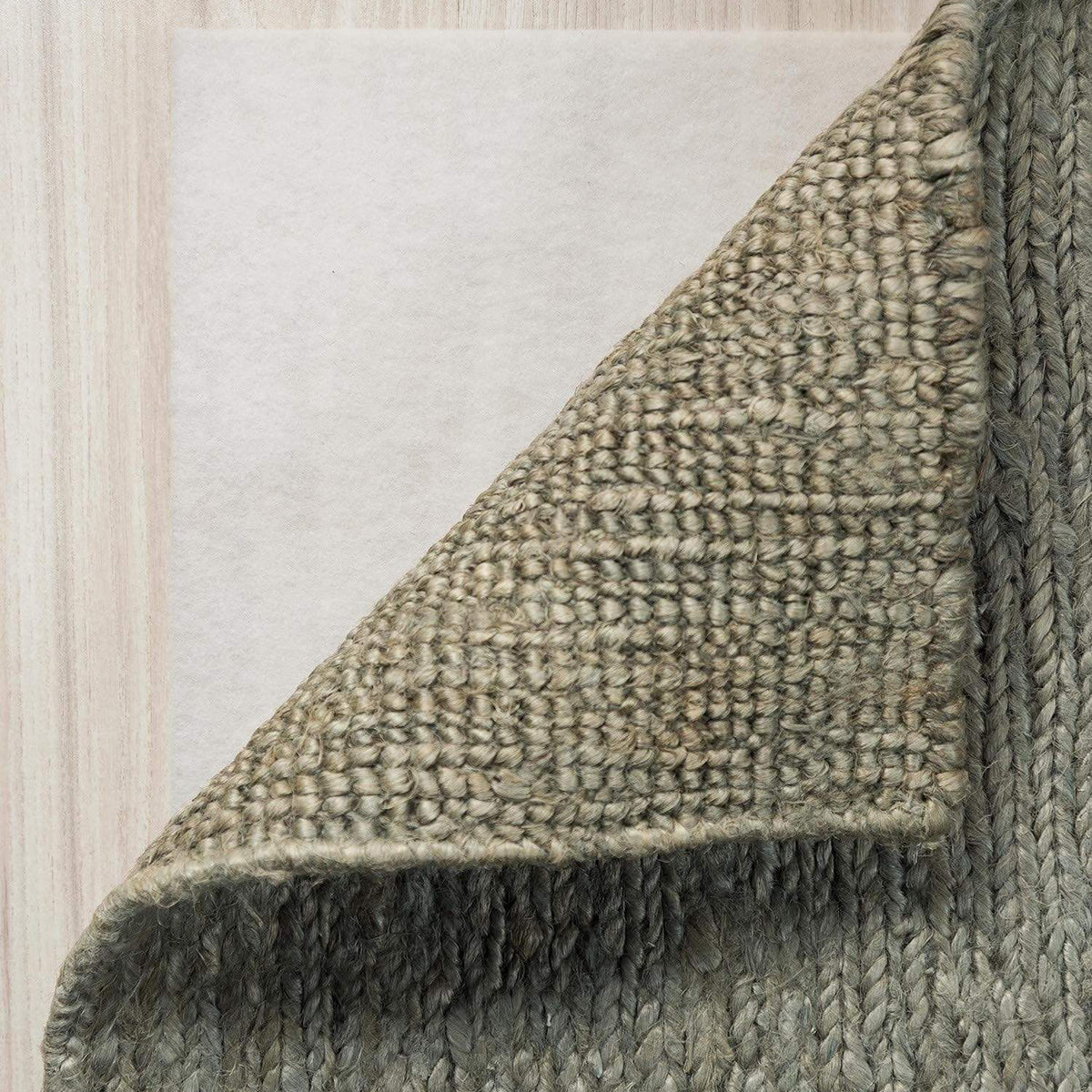 Non-Slip Cloud Rug Pad - Ultra Soft & Grippy Carpet Underlay for Hardwood Floors - Perfect for Living Room, Bedroom & Nursery Safety