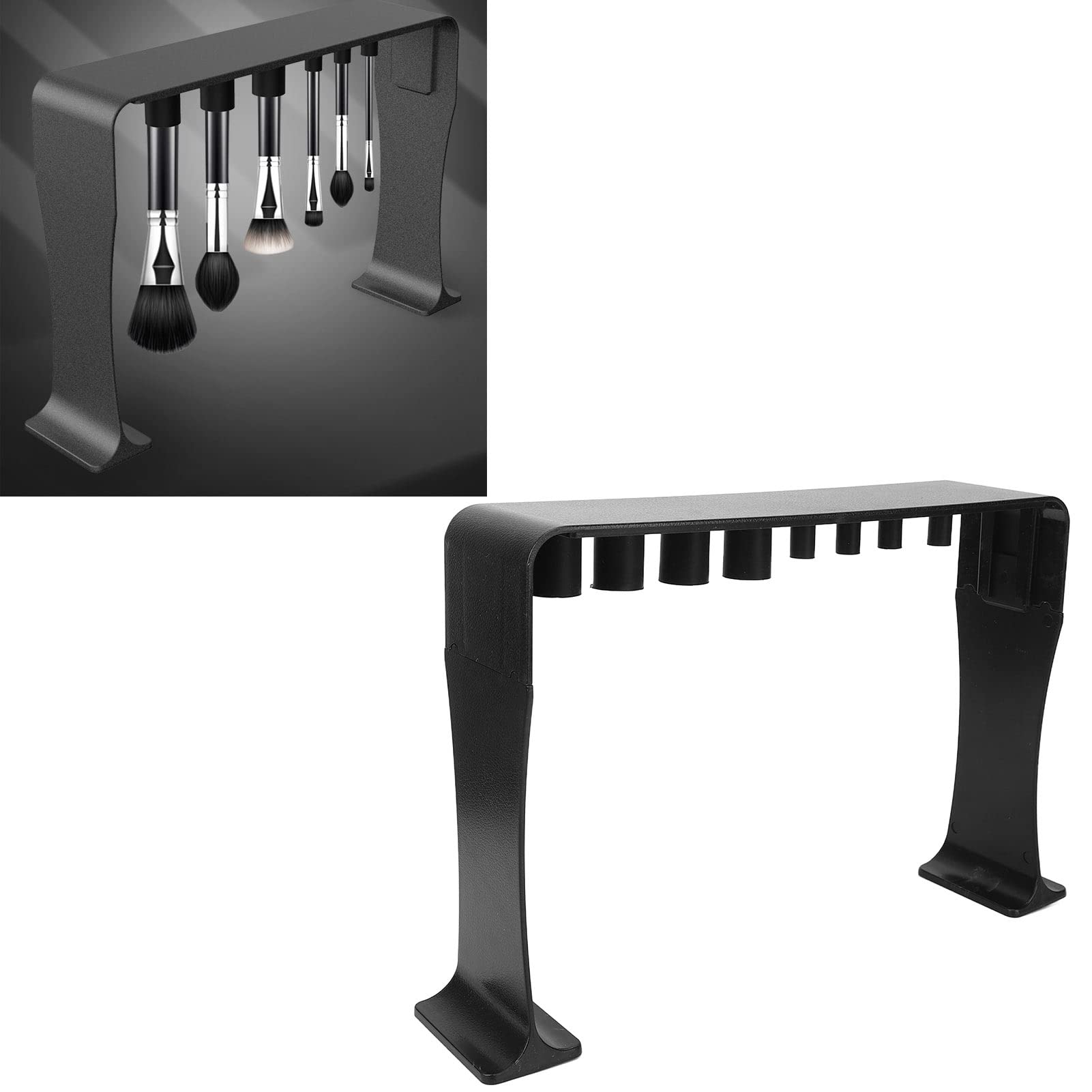 Premium Magnetic Makeup Brush Drying Rack - Detachable Cosmetic Brush Holder & Organizer for Makeup Brushes, Eyebrow Pencils, Painting Pens | Perfect for Vanity, Salon & Travel Use