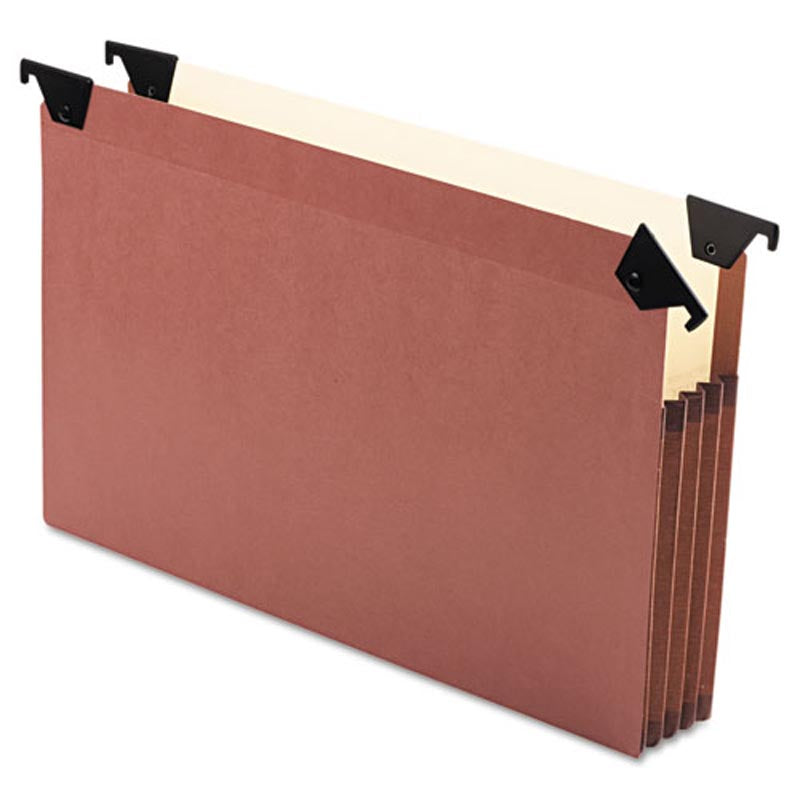 Premium Hanging Expanding File Organizer with Swing Hooks & Dividers - 3.5