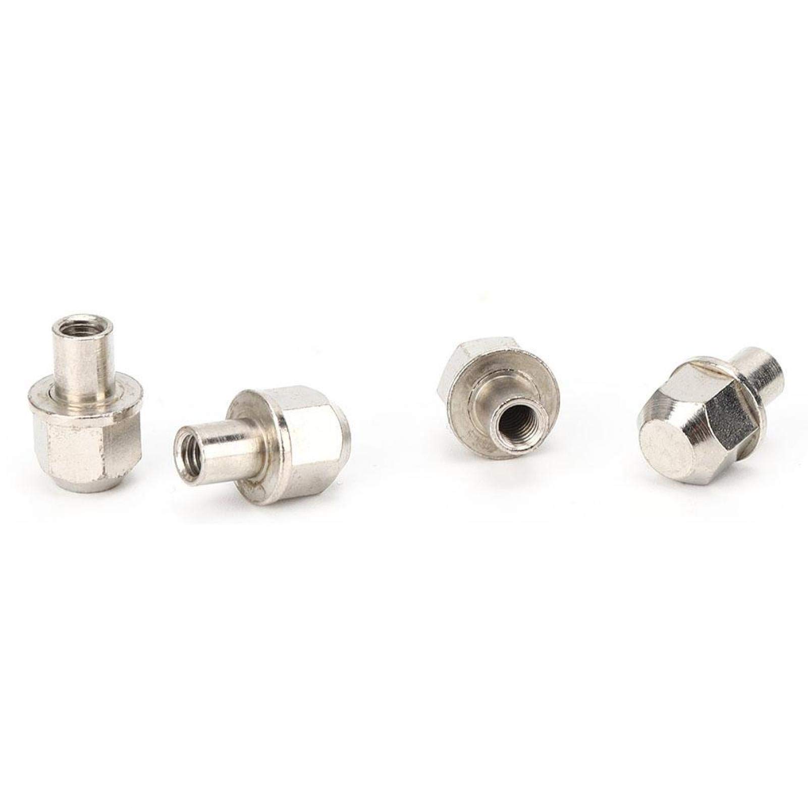 Wosune 12mm Hex Wheel Hub Adapter for RC Cars - Metal Hexagonal Bushing Adapter Compatible with Traxxas, HSP, Redcat - Perfect for Off-Road, Drifting & RC Car Upgrades