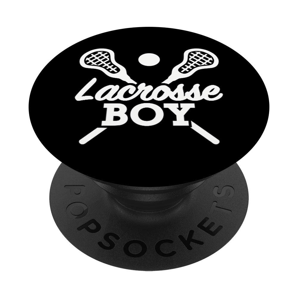 Lacrosse-Themed PopSockets Phone Grip & Stand for iPhone, Samsung & Tablets - Perfect for Sports Fans, Players & Everyday Use
