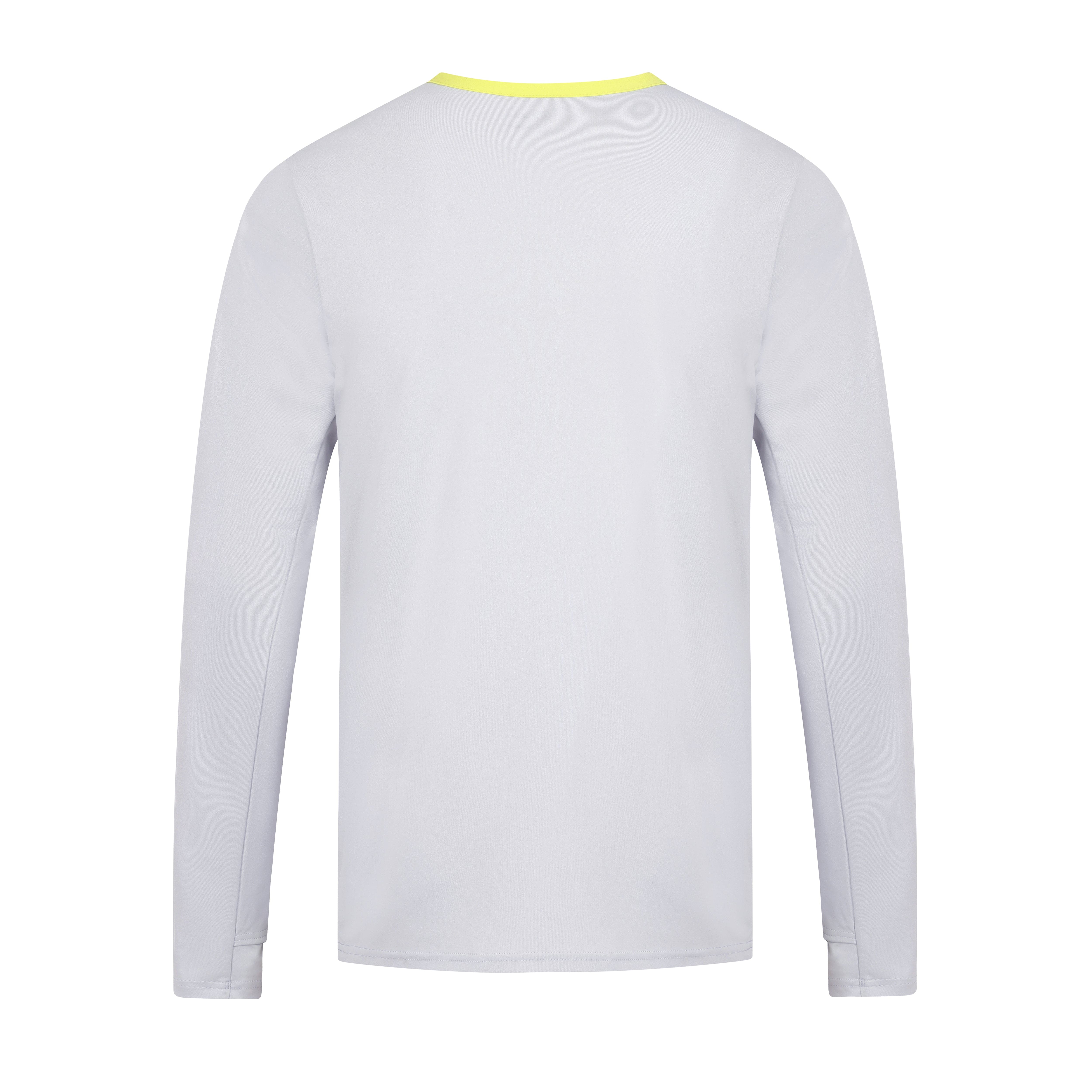 2024-2025 Wolves Players Training Long Sleeve T-Shirt - Grey - Perfect for Gym, Soccer Practice & Casual Wear