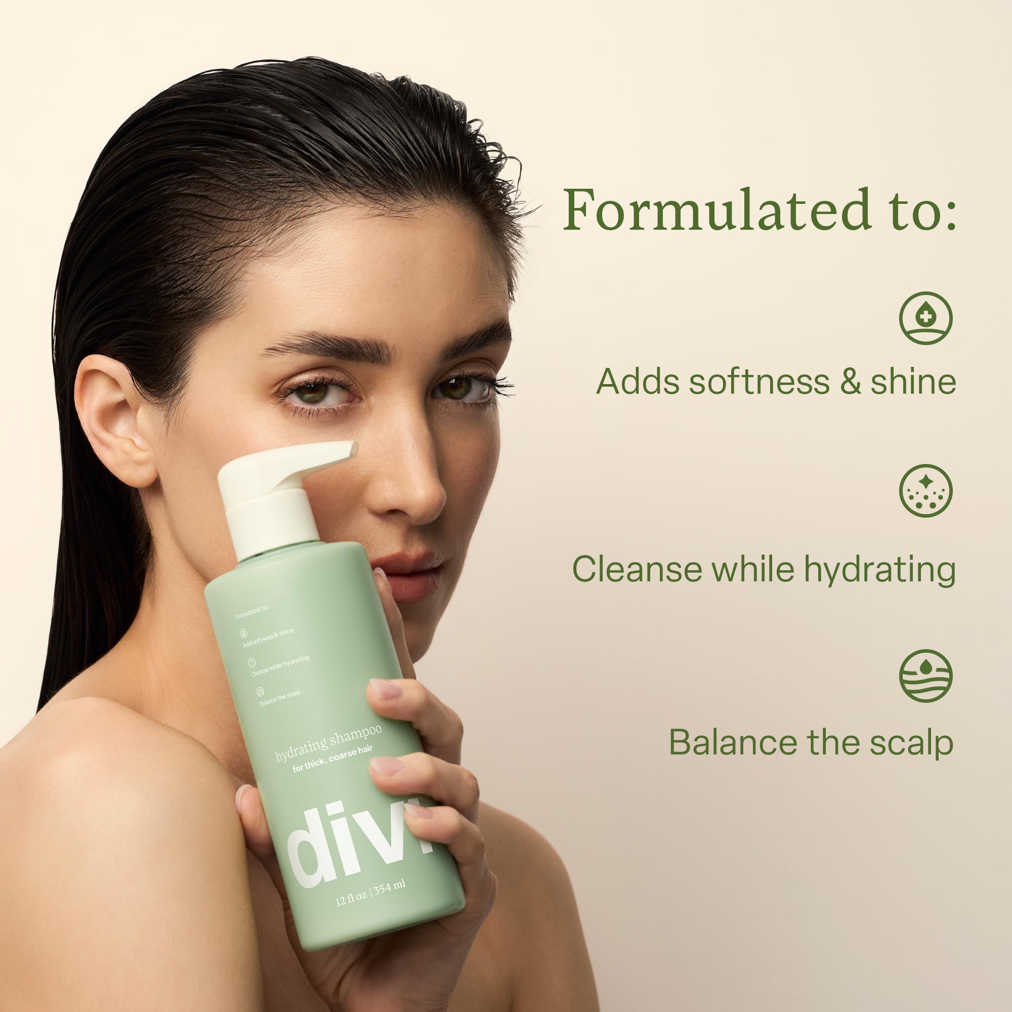 Divi Hydrating Starter Bundle - Scalp Serum, Hydrating Shampoo & Conditioner Set for Dry, Damaged Hair - Deep Moisture & Scalp Care Treatment for Thicker, Healthier Hair - Perfect for Daily Hair Care Routine & Revitalizing Thin or Brittle Hair