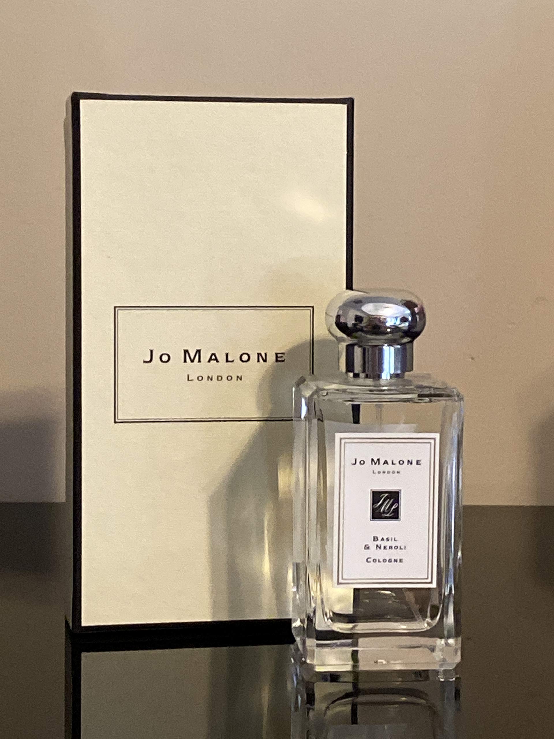 Jo Malone London Basil & Neroli Cologne Spray 3.4 oz (100ml) - New Unboxed with Cap - Luxury Perfume for Women & Men, Perfect for Everyday Wear, Date Nights & Special Occasions