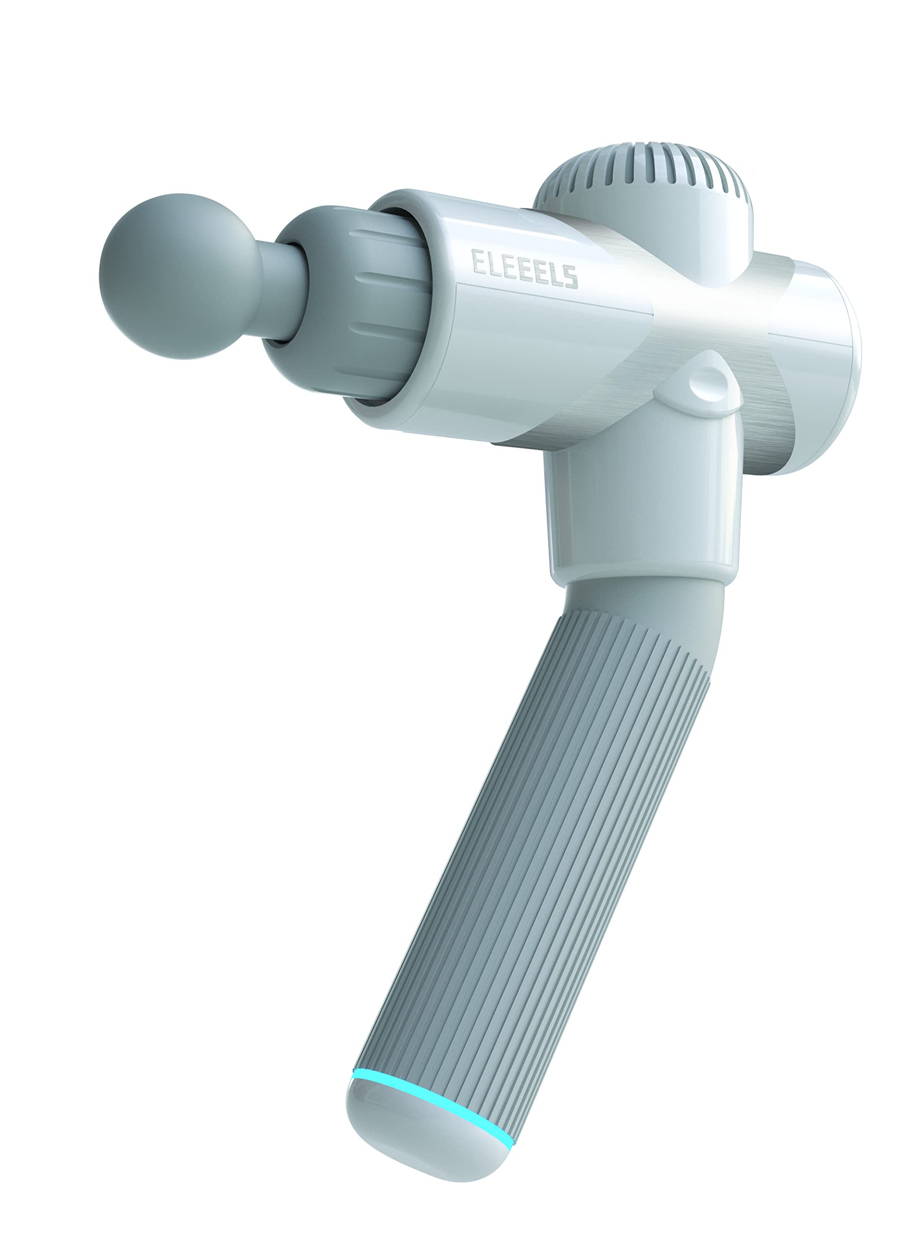 Eleeels X1T Percussion Massage Gun - Deep Tissue Muscle Massager for Pain Relief, Neck, Back, Shoulder, Arm, Leg & Full Body Recovery | Ultra Quiet & Portable | Perfect for Athletes, Gym Recovery, Office Workers & Home Use | White