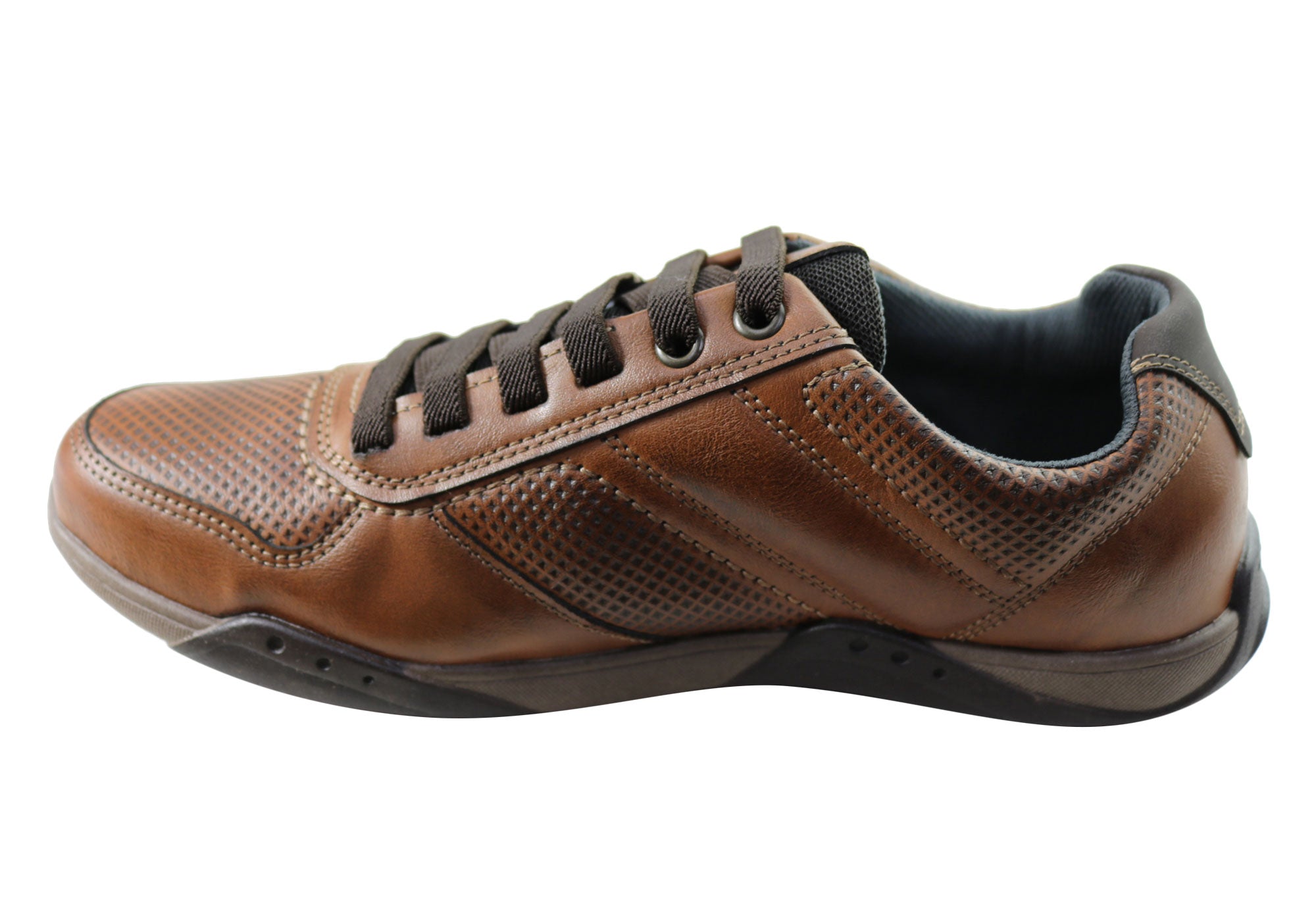 Brennon Men's Comfortable Slip-On Casual Shoes - Lightweight & Breathable - Made in Brazil - Perfect for Walking, Travel & Everyday Wear