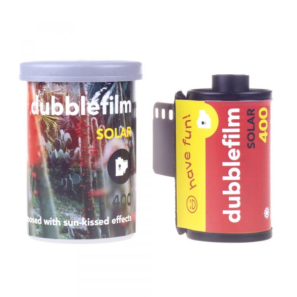 Dubblefilm Solar 400 ISO 35mm Color Film - 36 Exposures | Vintage Style Photography for Sunny Outdoor & Travel Adventures