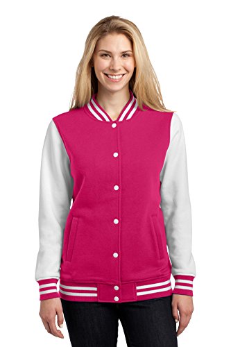 Pink Raspberry/ White