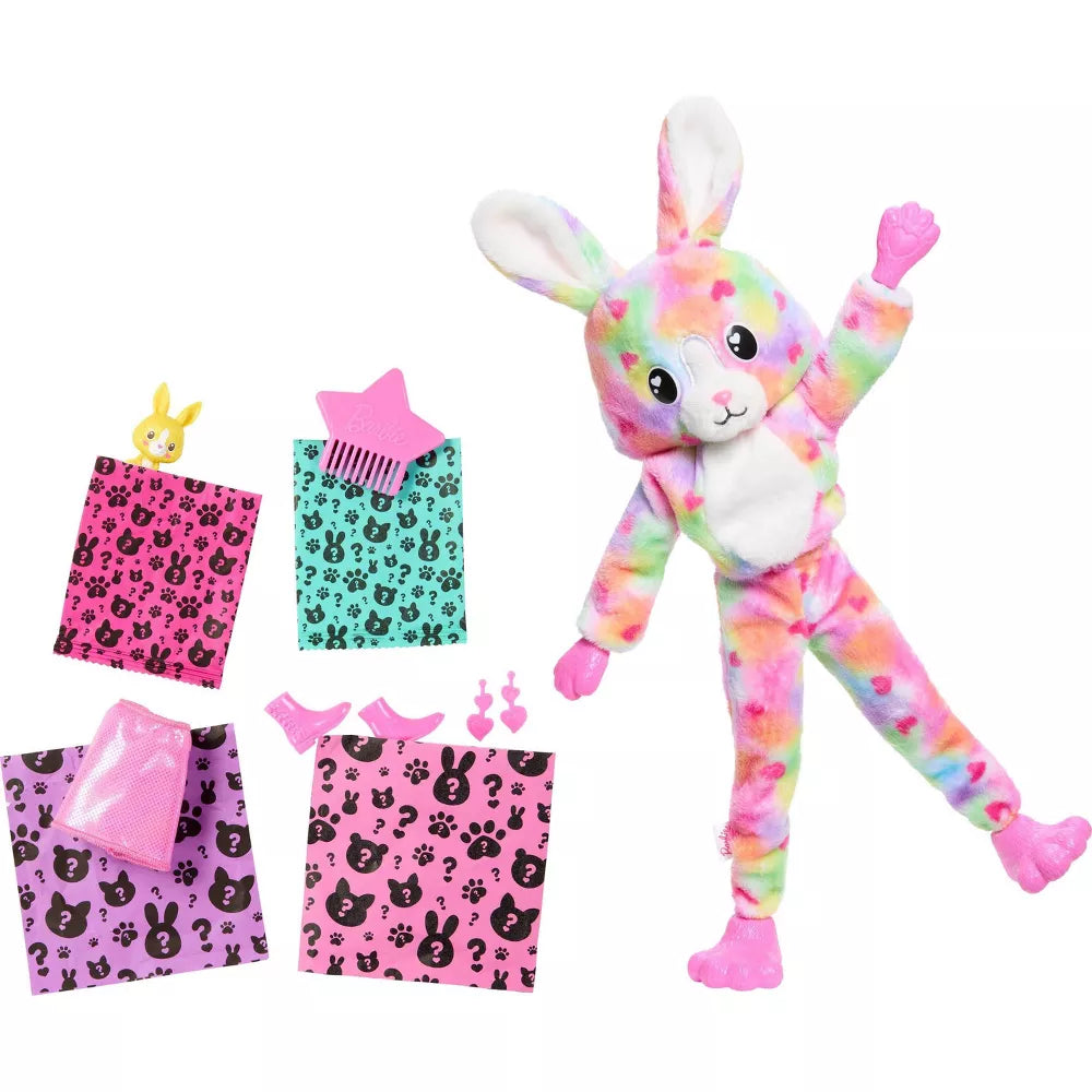 Barbie Cutie Reveal Rabbit Surprise Toy - Unboxing & Collectible Doll for Kids - Perfect for Birthday Gifts & Playtime Fun