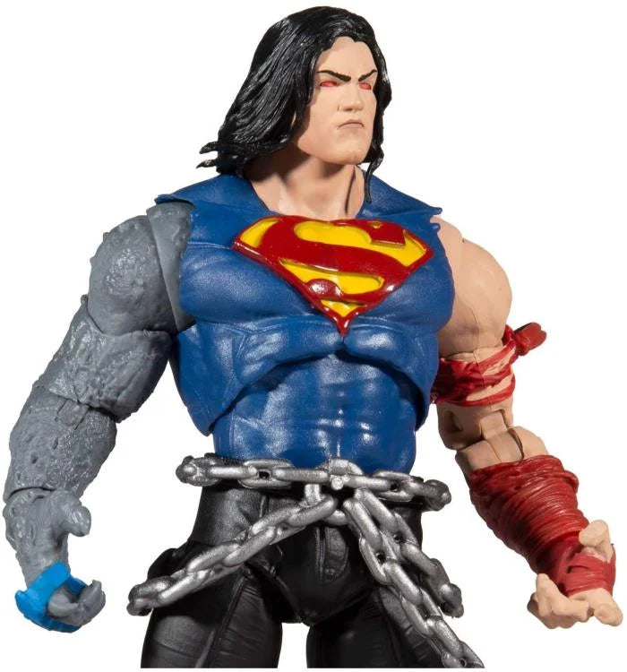 DC Multiverse Dark Nights: Death Metal Superman 7-Inch Action Figure - Collectible DC Comics Superhero Toy for Display & Play - Perfect for Fans, Collectors & Gift Giving